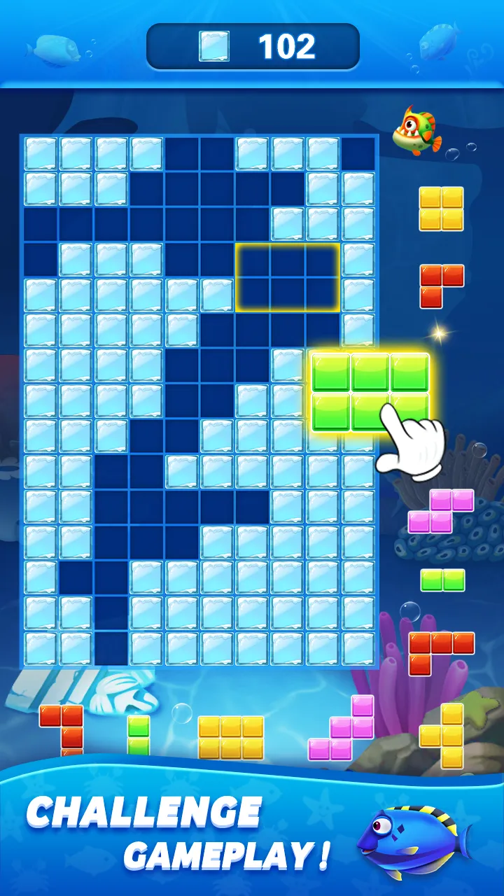 Block Puzzle Undersea Aquarium | Indus Appstore | Screenshot