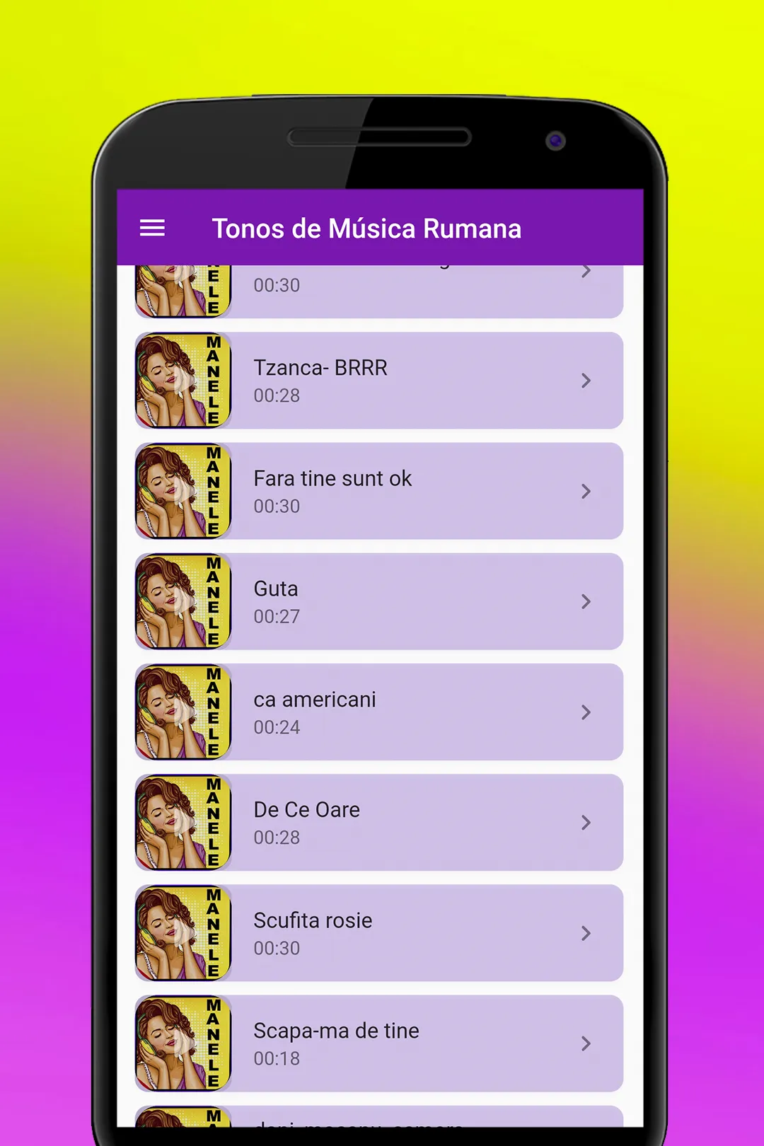 Music Tone Manele Instrumental | Indus Appstore | Screenshot