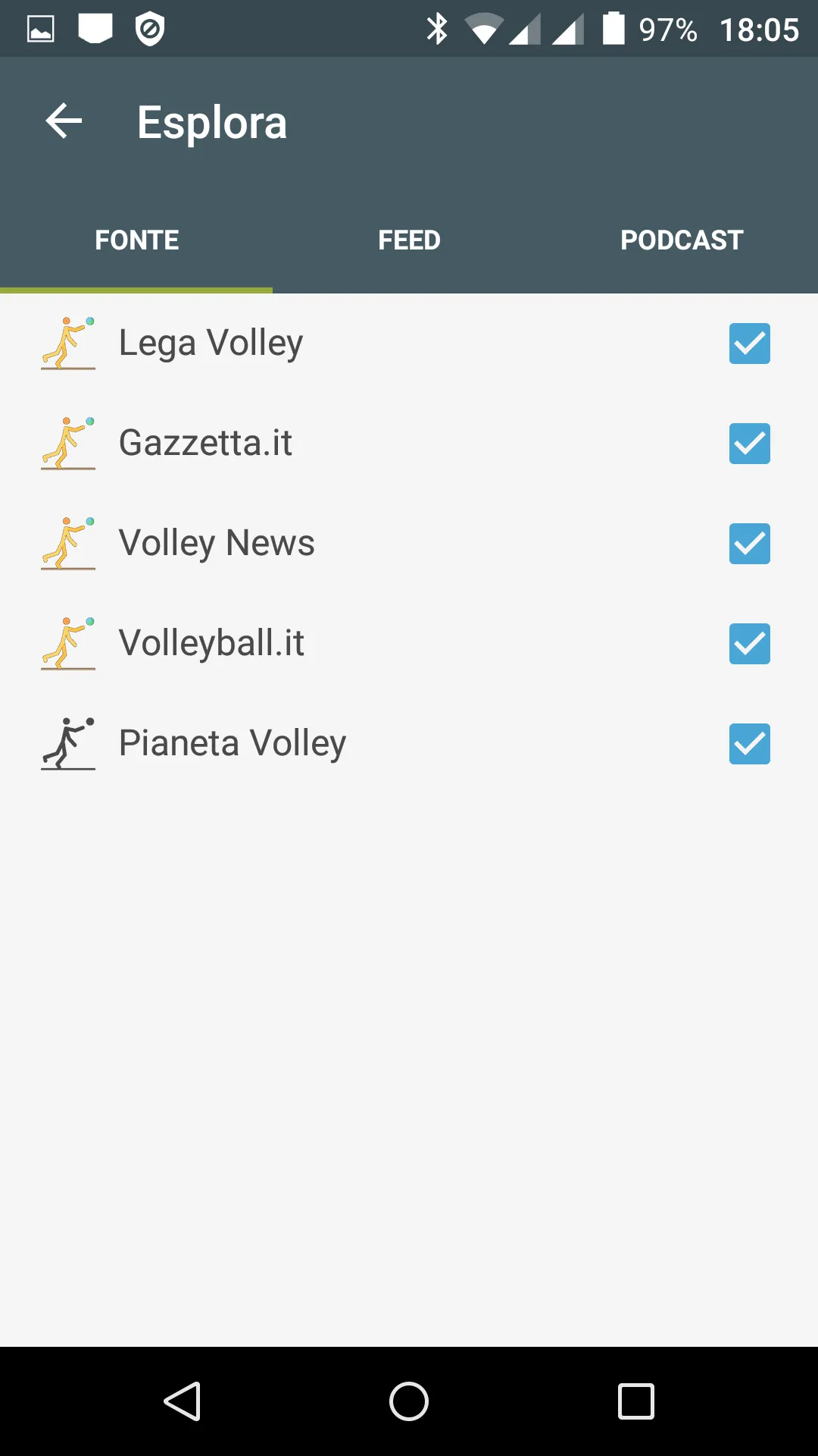Pallavolo Notizie | Indus Appstore | Screenshot