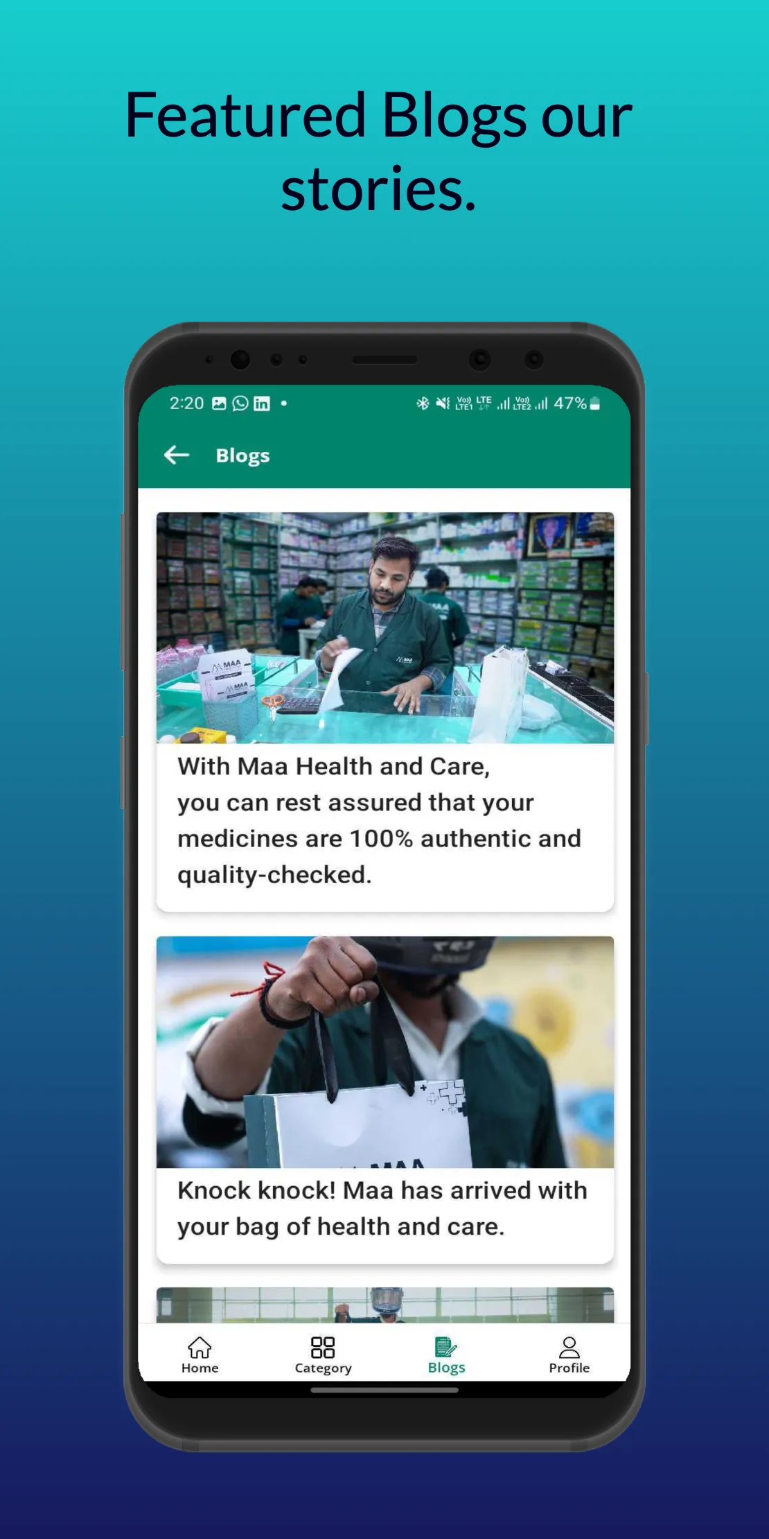 MAA Health and Care | Indus Appstore | Screenshot