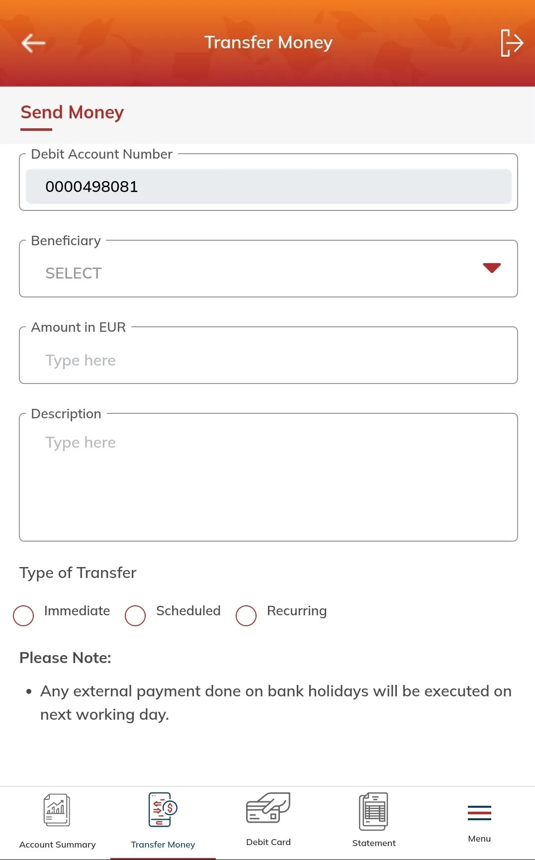 ICICI Bank Germany iMobile | Indus Appstore | Screenshot