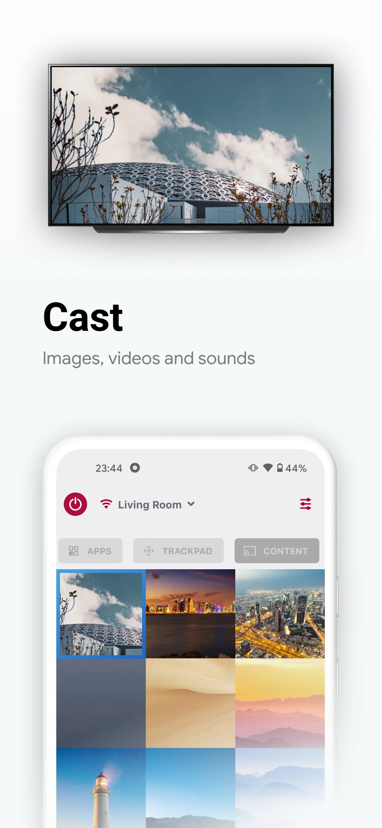 LG Smart TV Remote Control | Indus Appstore | Screenshot