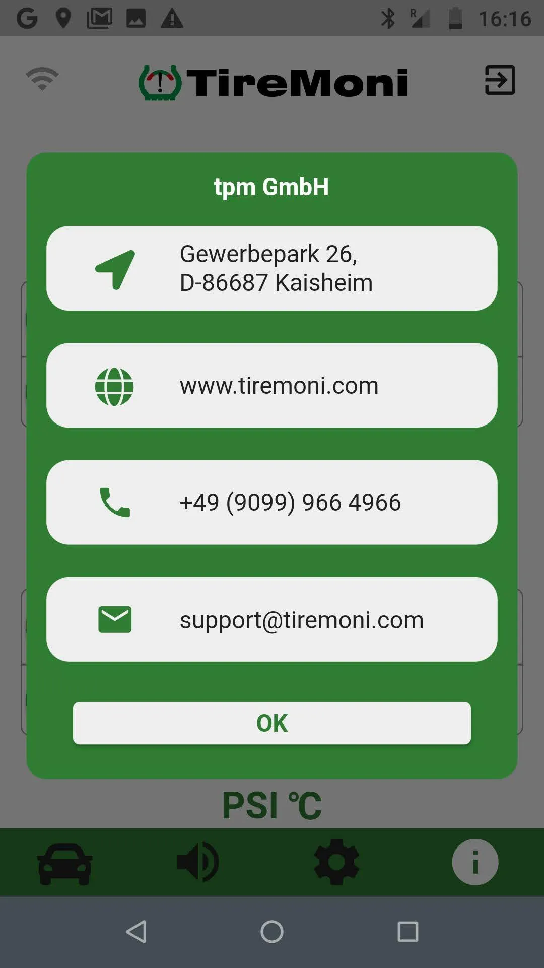 TireMoni TPMS | Indus Appstore | Screenshot