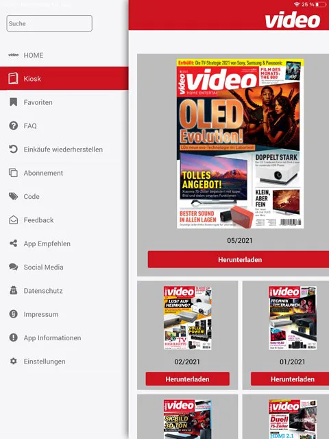 video Magazin | Indus Appstore | Screenshot