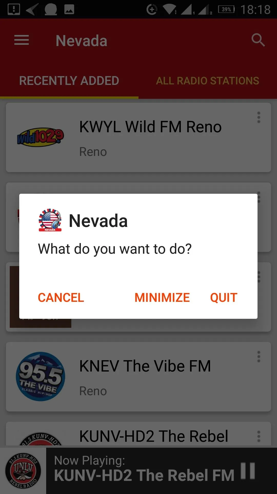 Nevada Radio Stations - USA | Indus Appstore | Screenshot