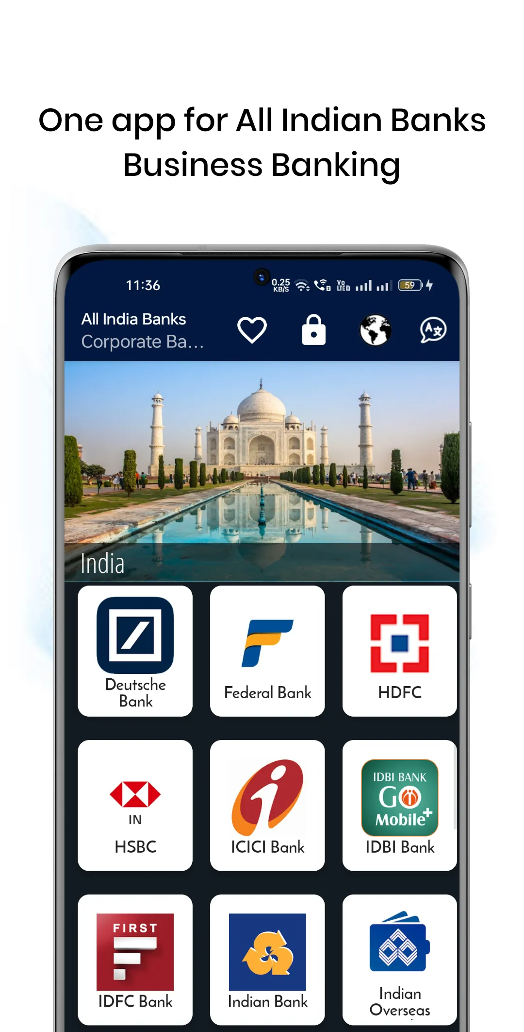Corporate banking - All banks | Indus Appstore | Screenshot