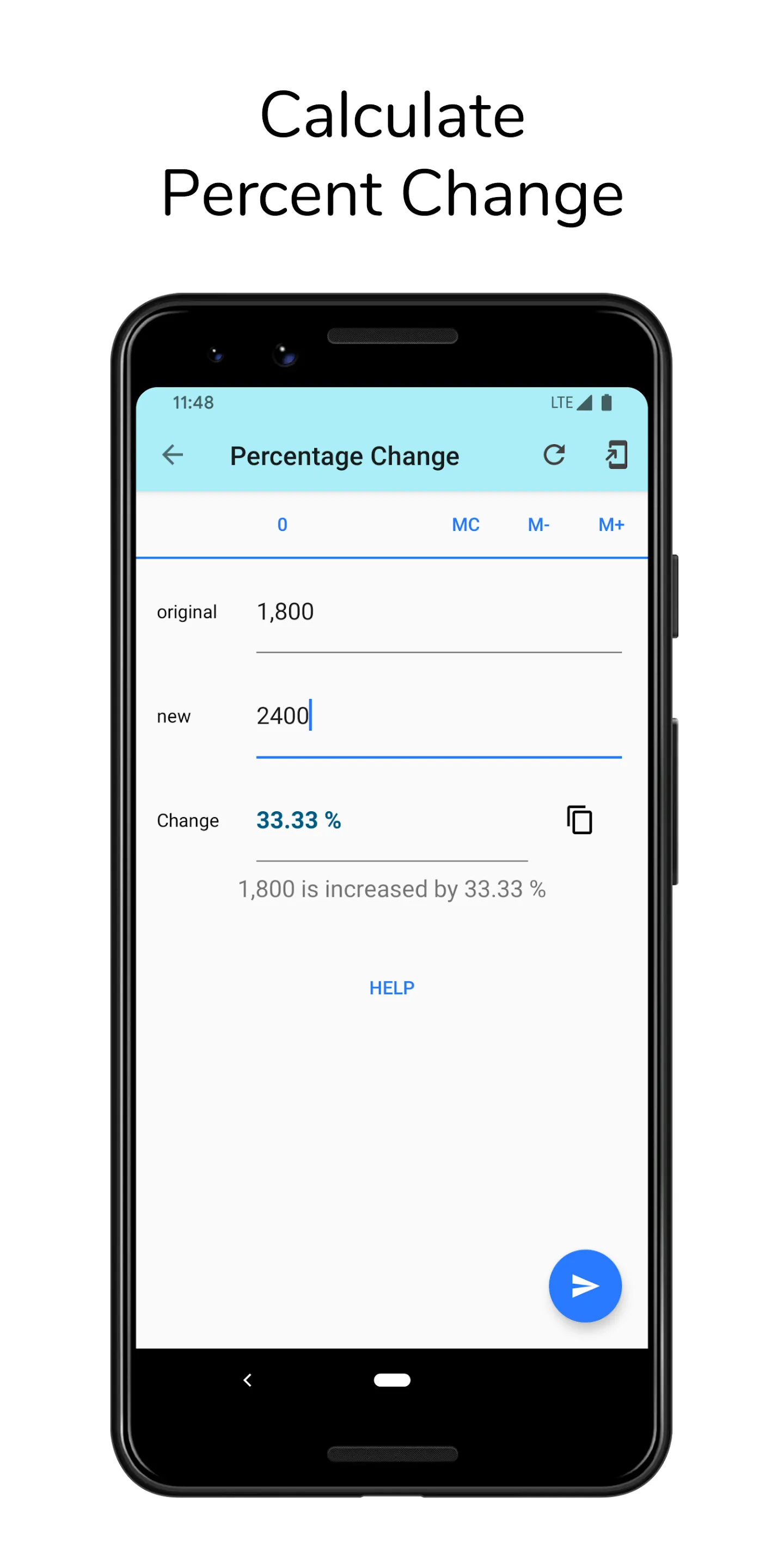 Quick Percentage Calculator | Indus Appstore | Screenshot