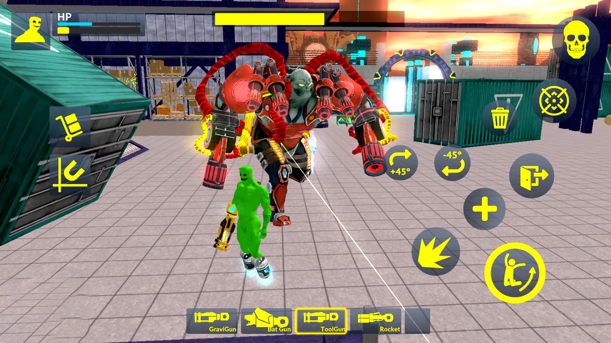 Green Sandbox Ragdoll | Indus Appstore | Screenshot