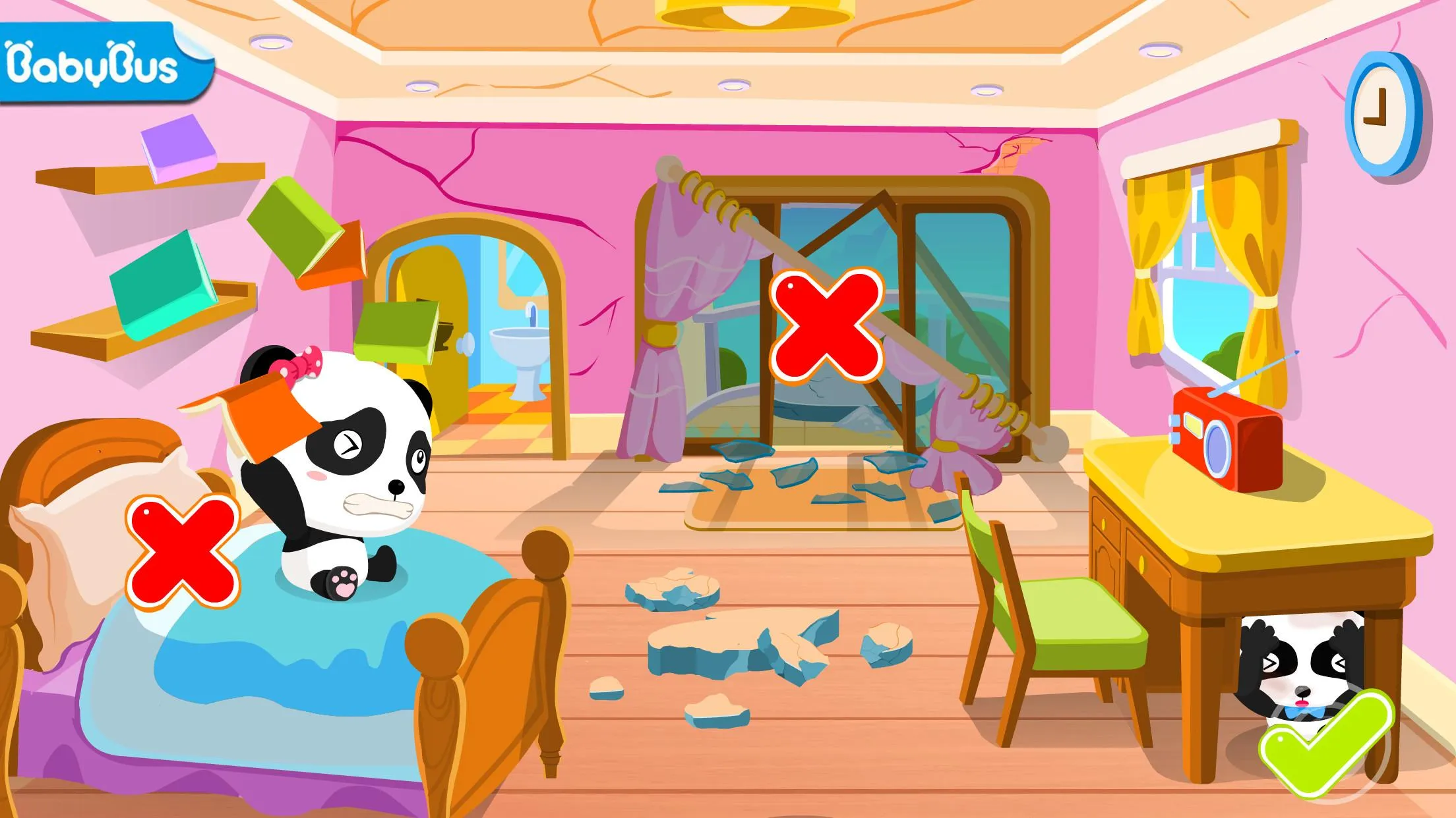 Baby Panda Earthquake Safety 1 | Indus Appstore | Screenshot