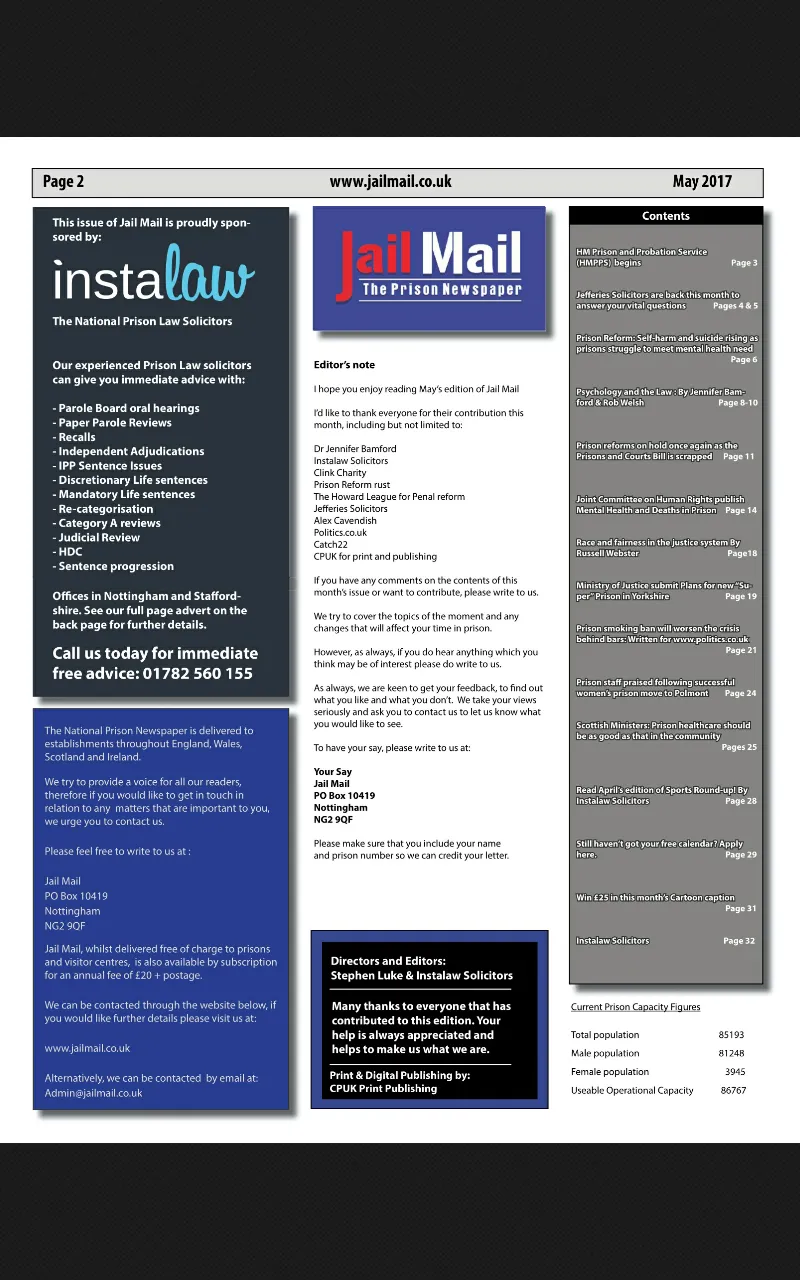 Jail Mail UK –Prison Newspaper | Indus Appstore | Screenshot