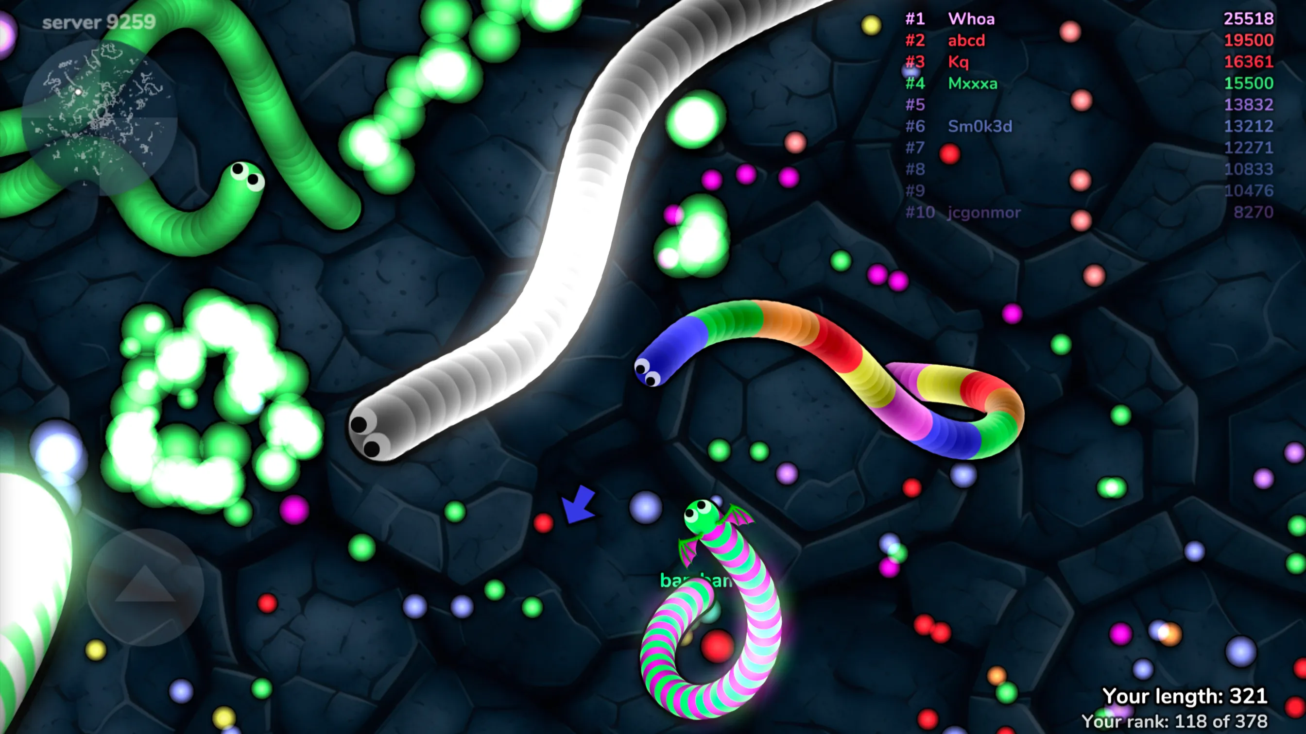 slither.io | Indus Appstore | Screenshot