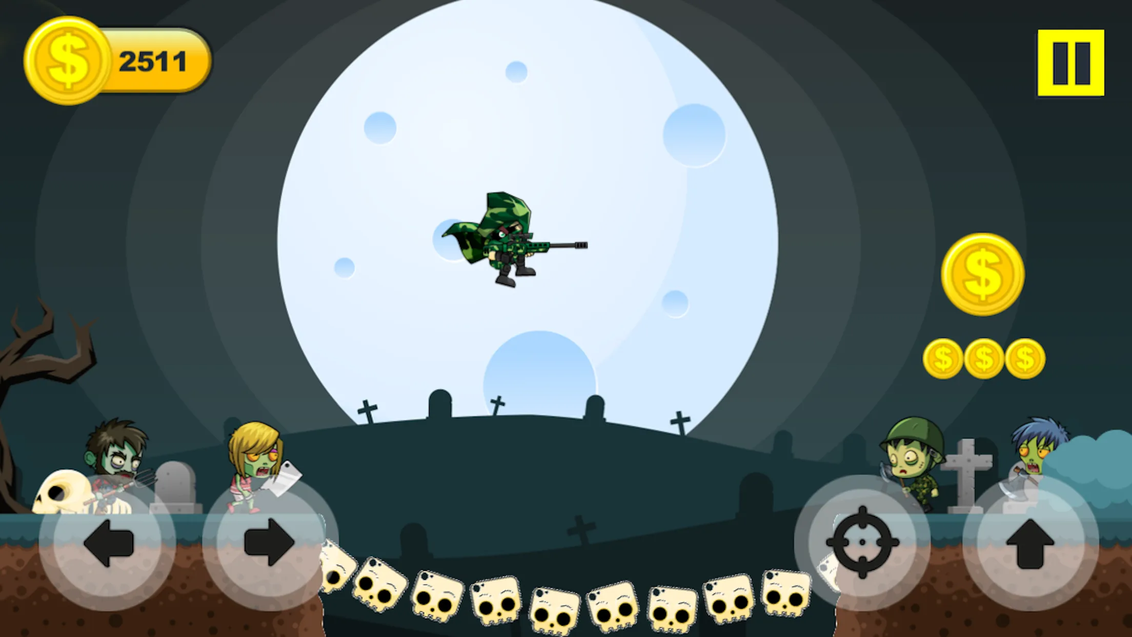 Soldier 2D: Run 'N Gun | Indus Appstore | Screenshot