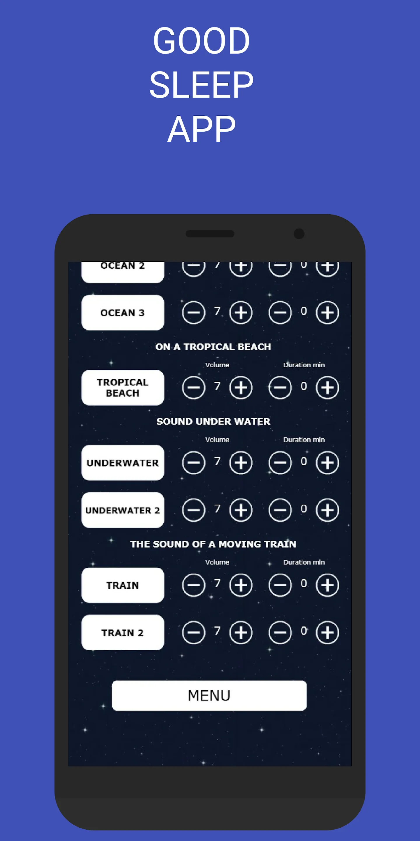 Rain sounds for sleep | Sounds | Indus Appstore | Screenshot