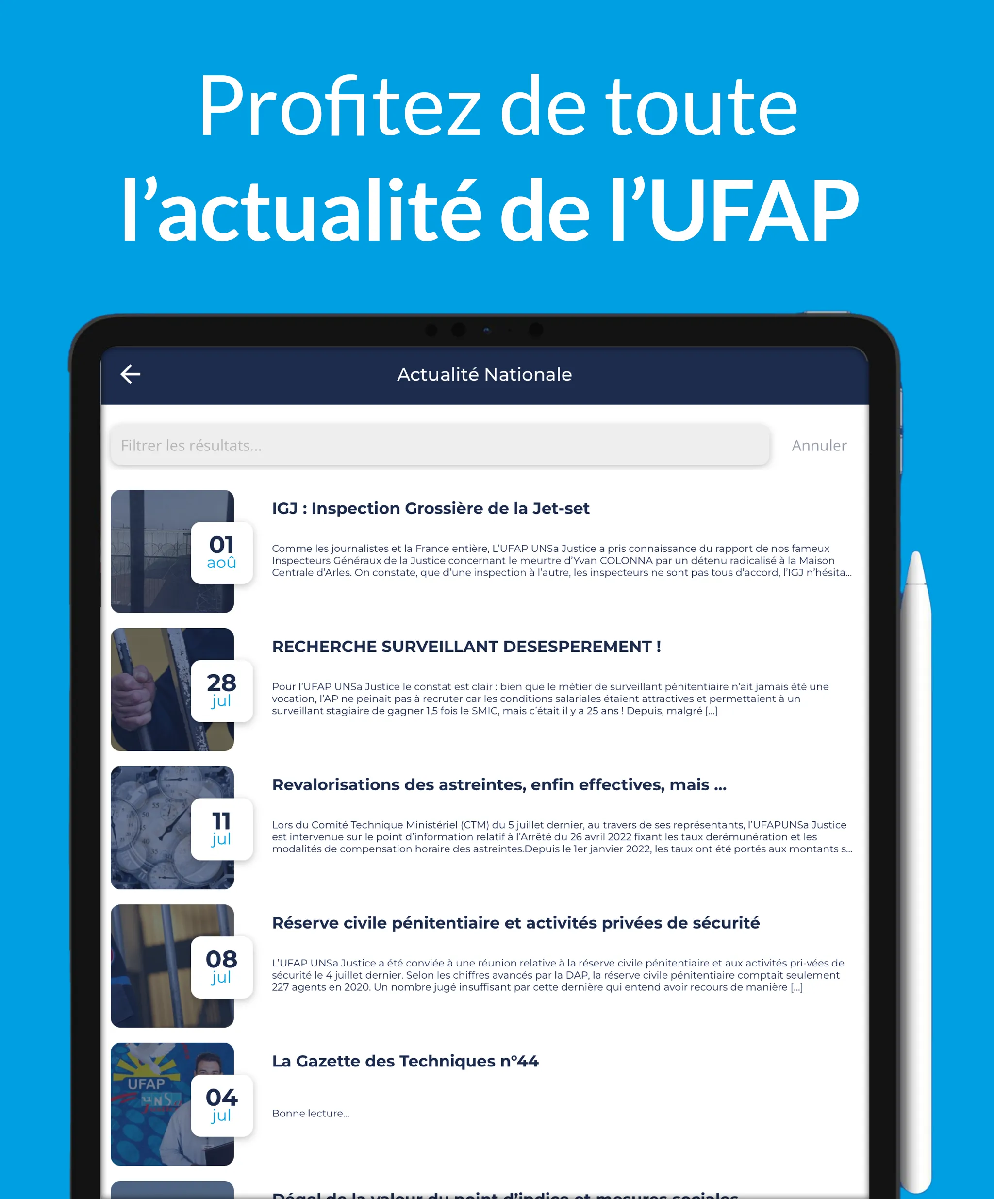 UFAP UNSa Justice | Indus Appstore | Screenshot