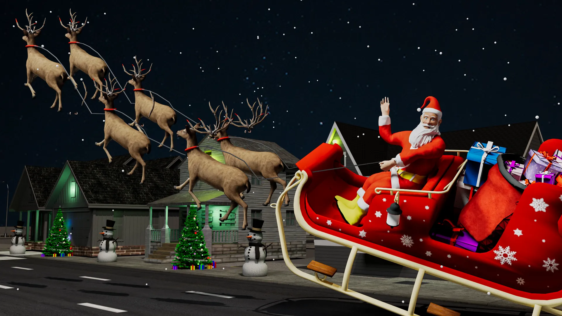 Scary Santa Horror Game | Indus Appstore | Screenshot