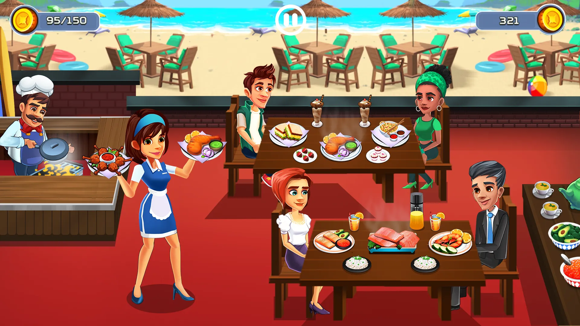 Cooking Cafe - Food Chef | Indus Appstore | Screenshot