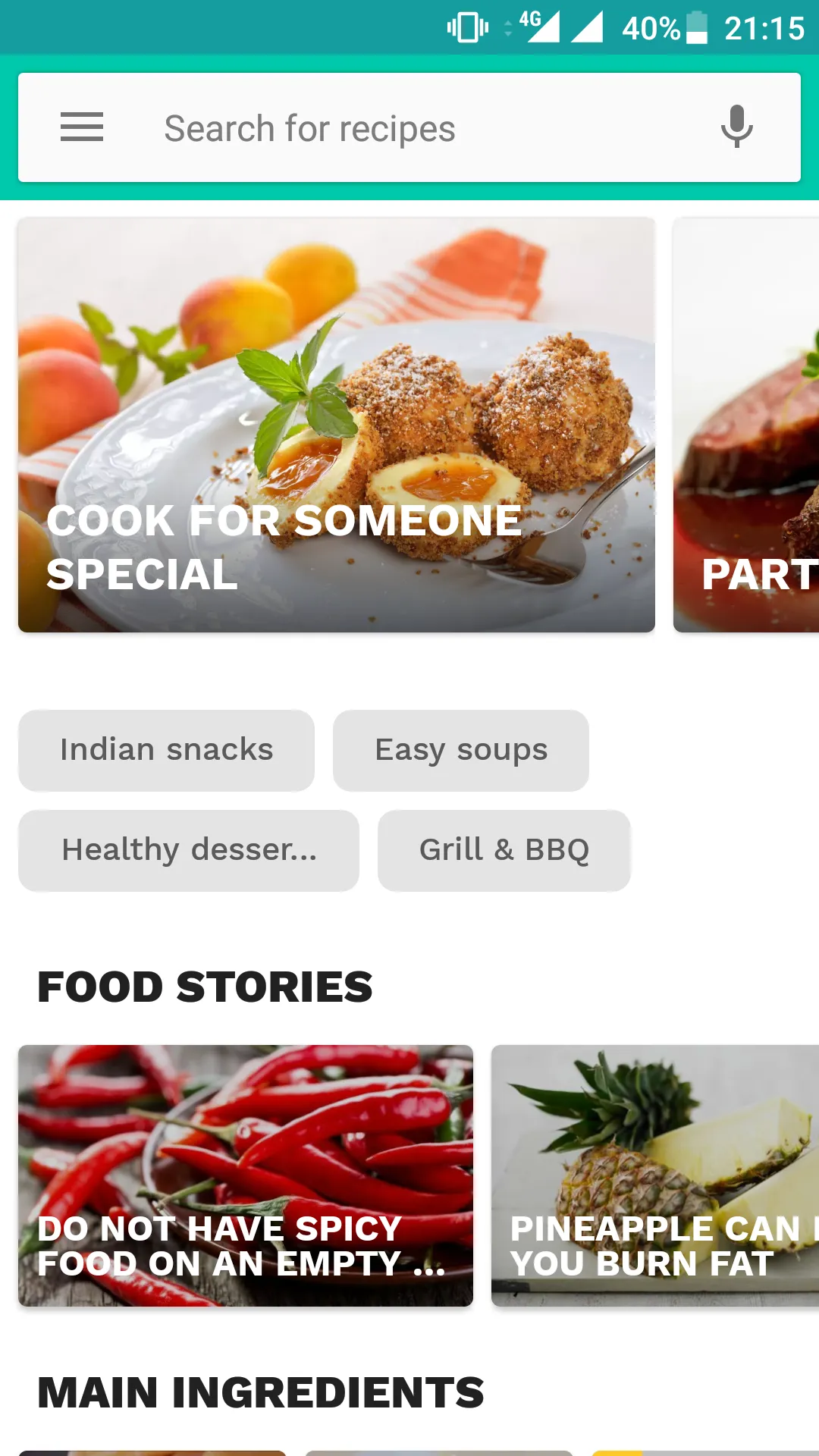 Indian Cooking Recipes App | Indus Appstore | Screenshot