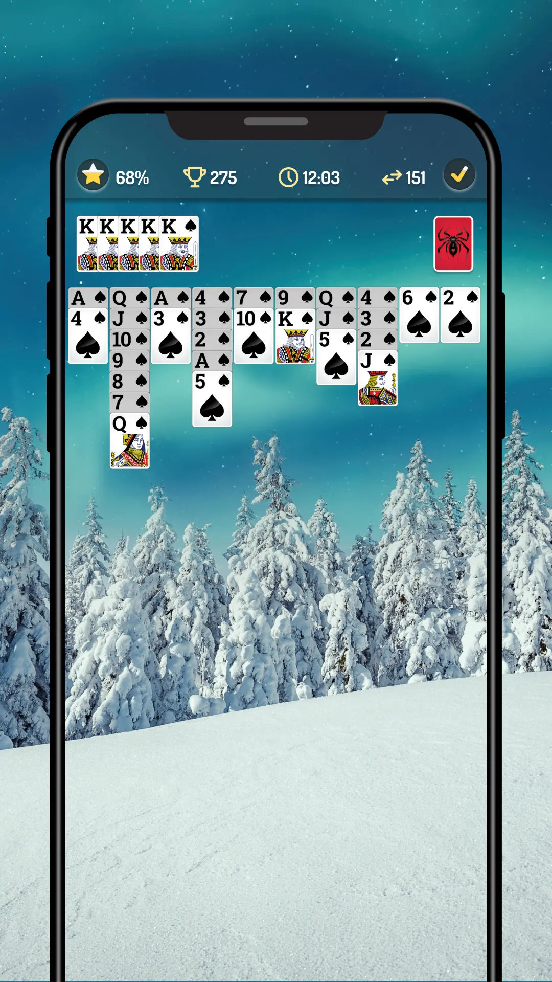 Spider Solitaire - Card Games | Indus Appstore | Screenshot