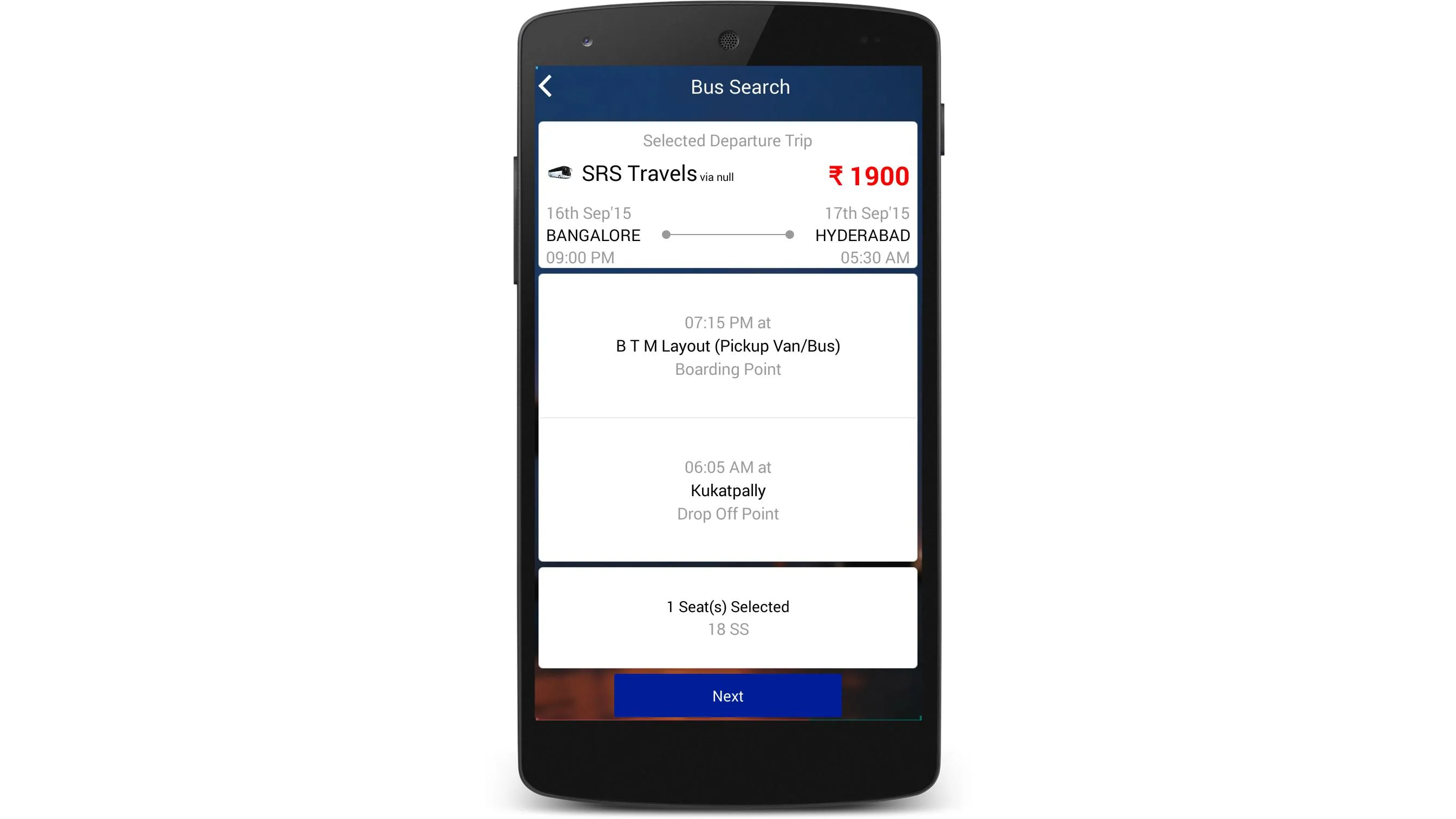 BusIndia.com - Official App | Indus Appstore | Screenshot
