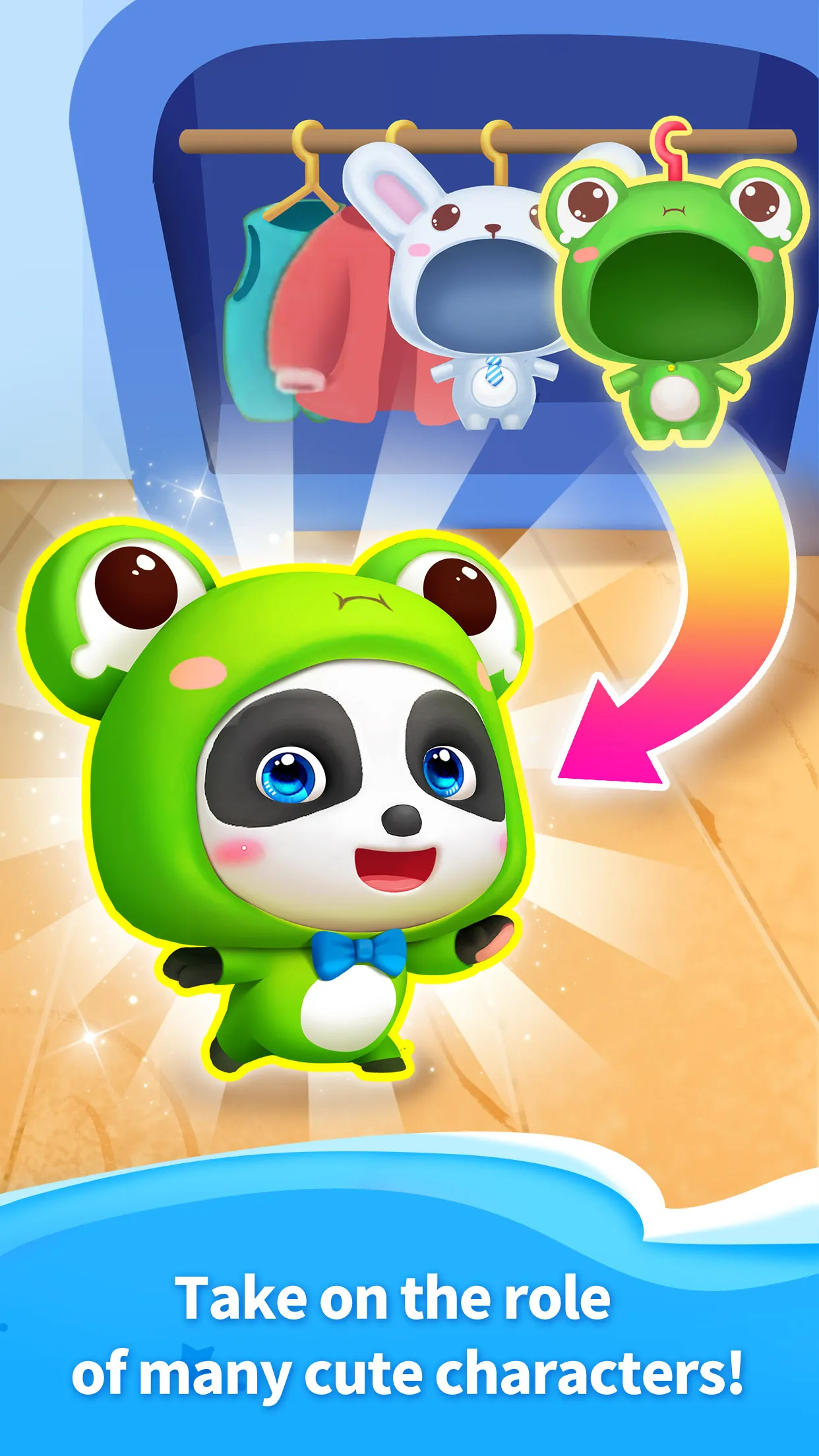 Talking Baby Panda-Virtual Pet | Indus Appstore | Screenshot