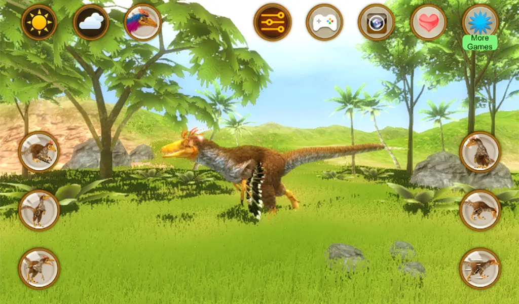 Talking Microraptor | Indus Appstore | Screenshot