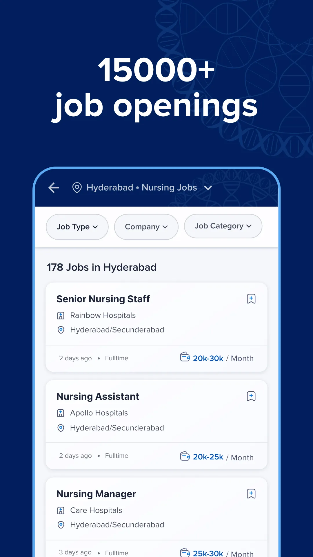 Swaasa: Find Healthcare Jobs | Indus Appstore | Screenshot