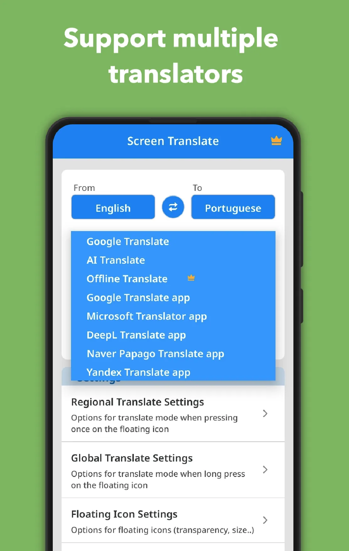 Translate On Screen | Indus Appstore | Screenshot