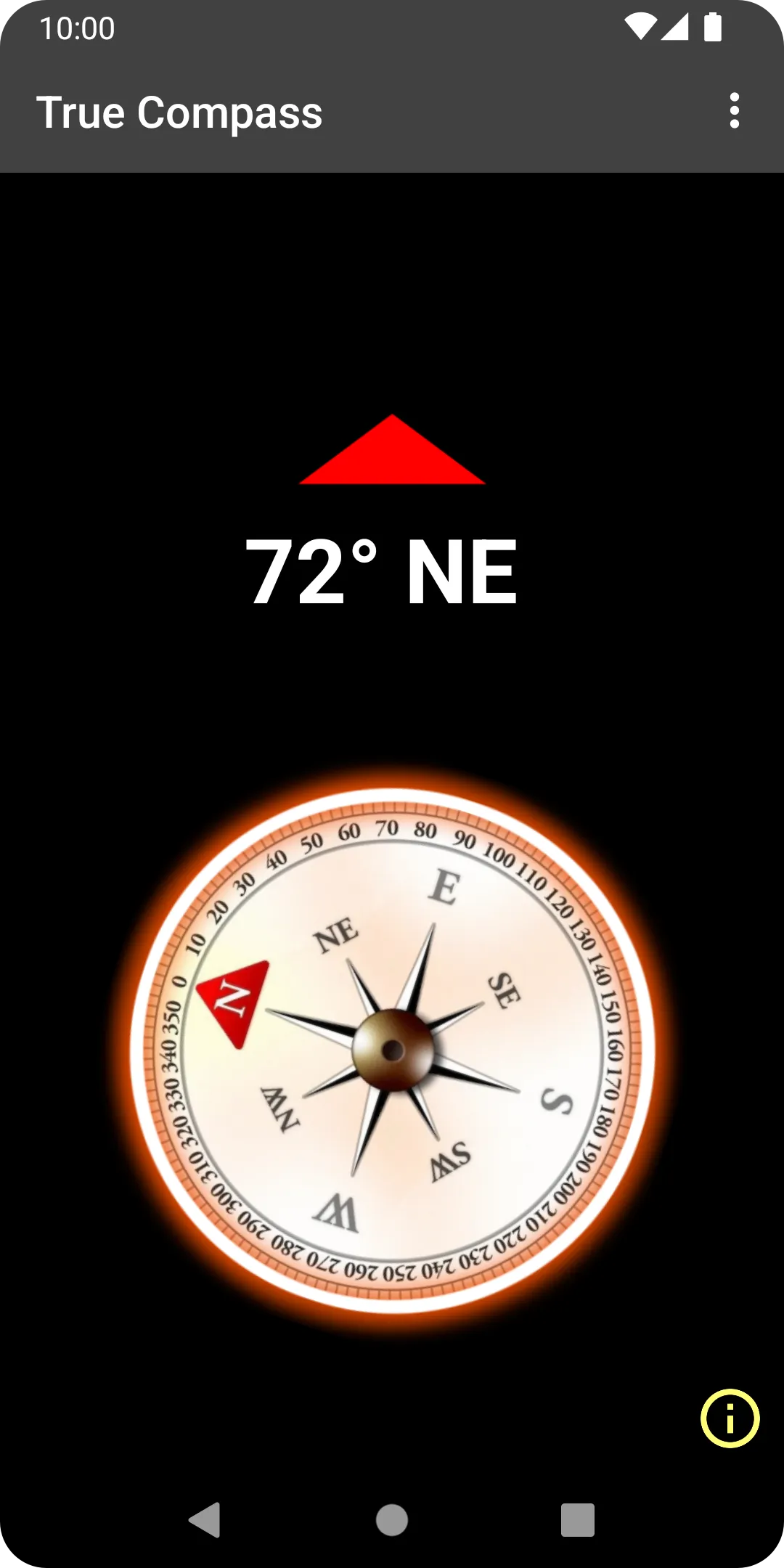 True Compass - Magnetic North | Indus Appstore | Screenshot