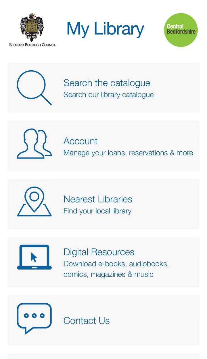 Bedfordshire Libraries | Indus Appstore | Screenshot