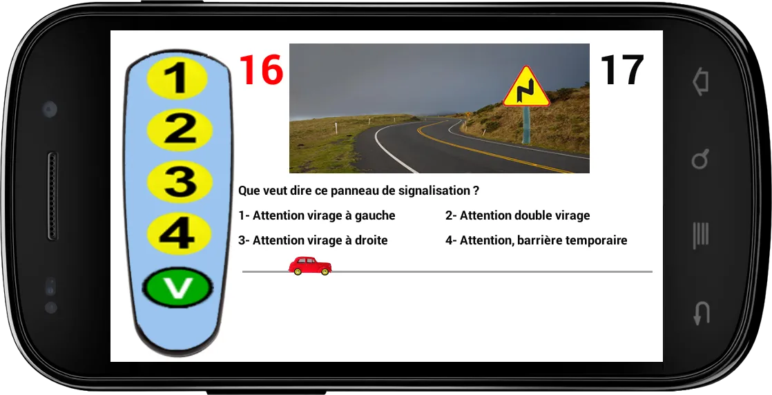 Examen Permis de conduire 07 | Indus Appstore | Screenshot