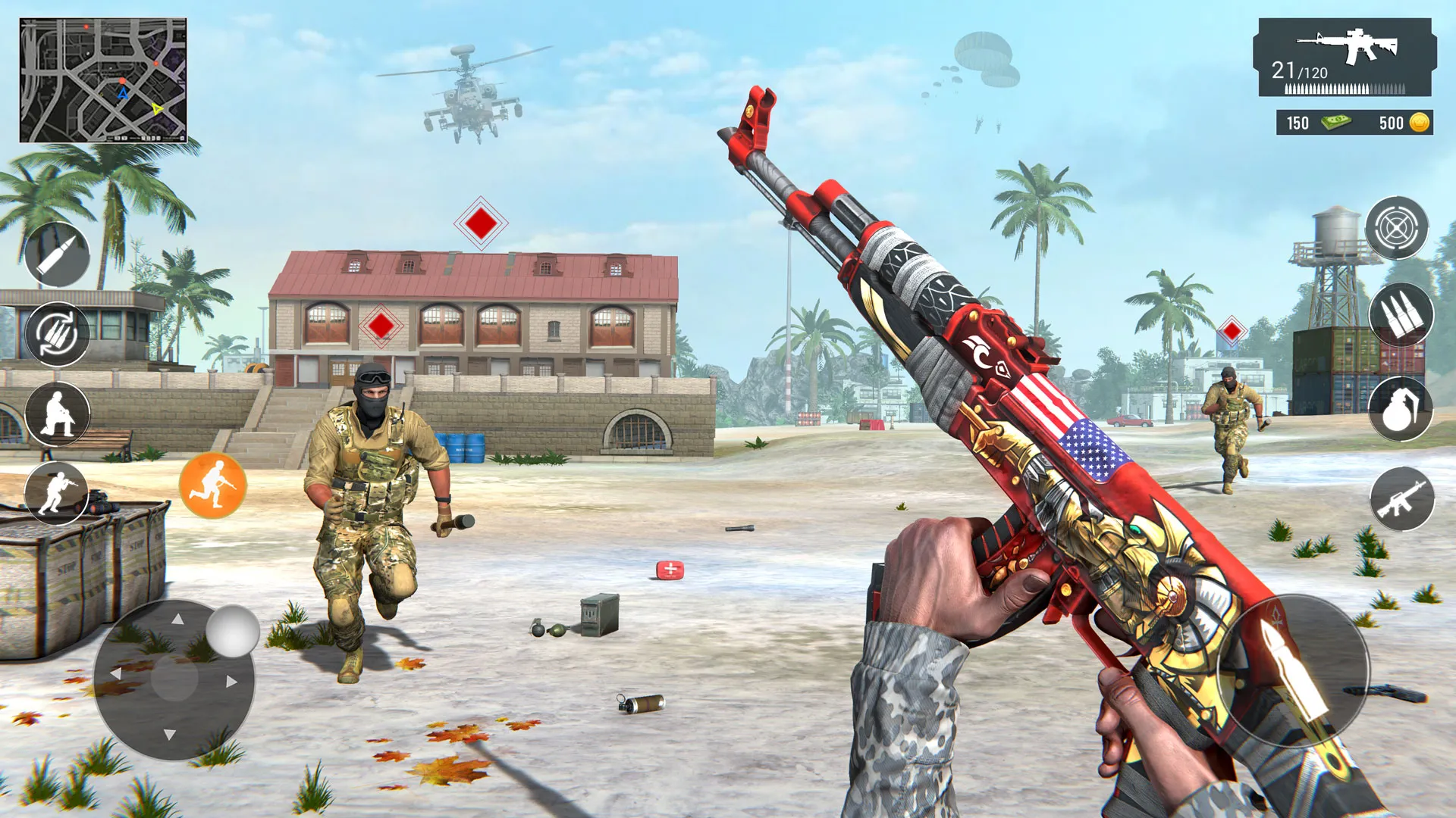 Gun Games 3D : Shooting Games | Indus Appstore | Screenshot