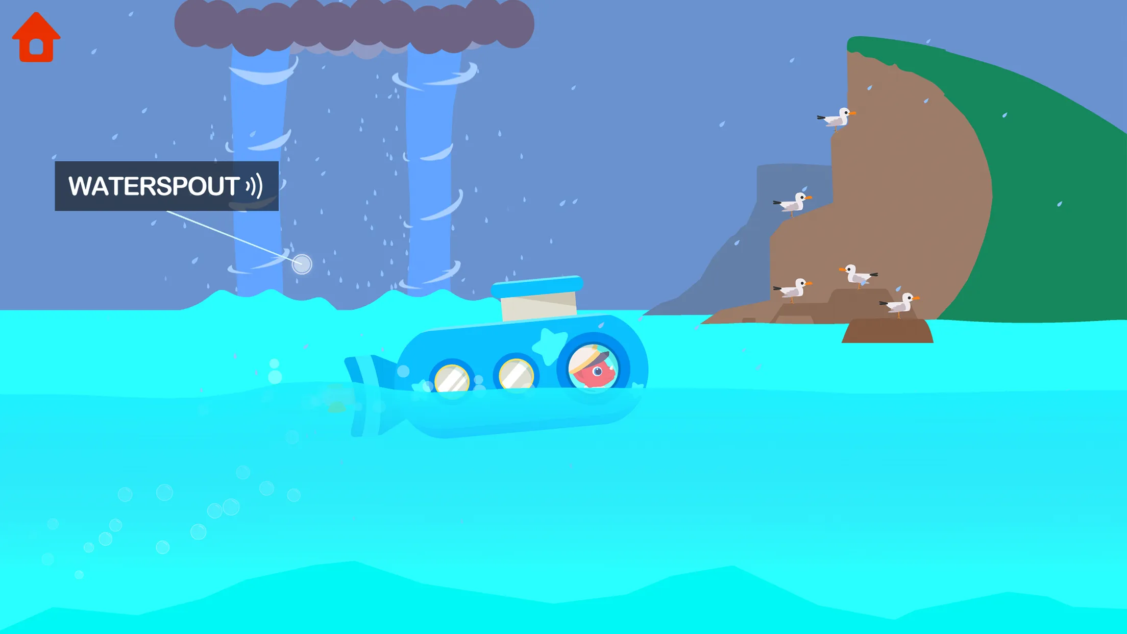 Dinosaur Submarine - for kids | Indus Appstore | Screenshot