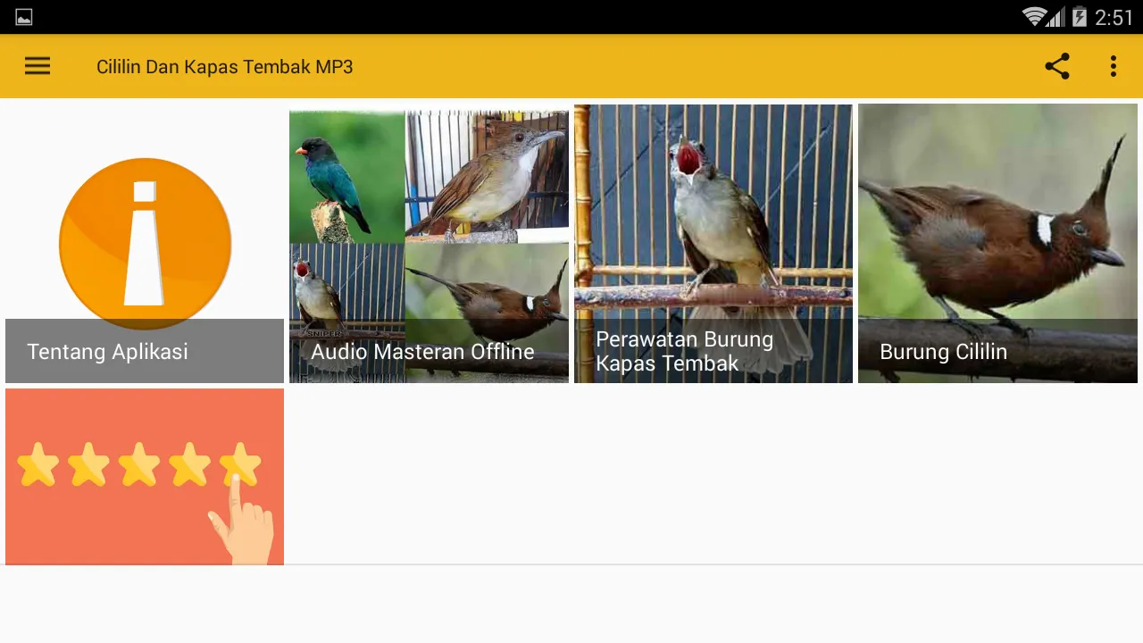 Masteran Cililin Kapas Tembak | Indus Appstore | Screenshot