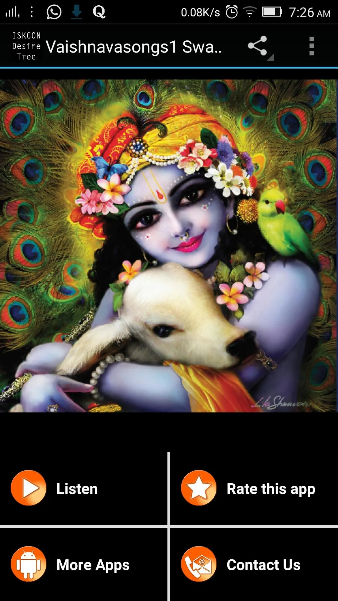 Vaishnavasongs1 SwarupaDamodar | Indus Appstore | Screenshot