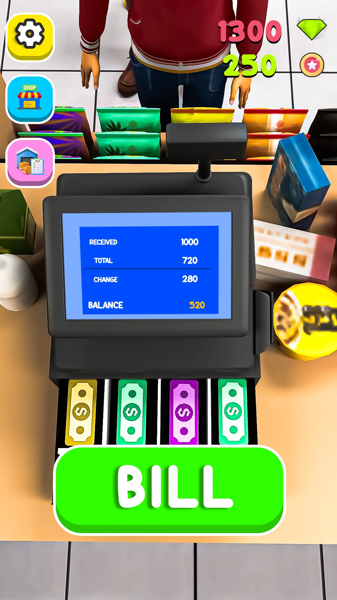 Super Cashier Register Games | Indus Appstore | Screenshot