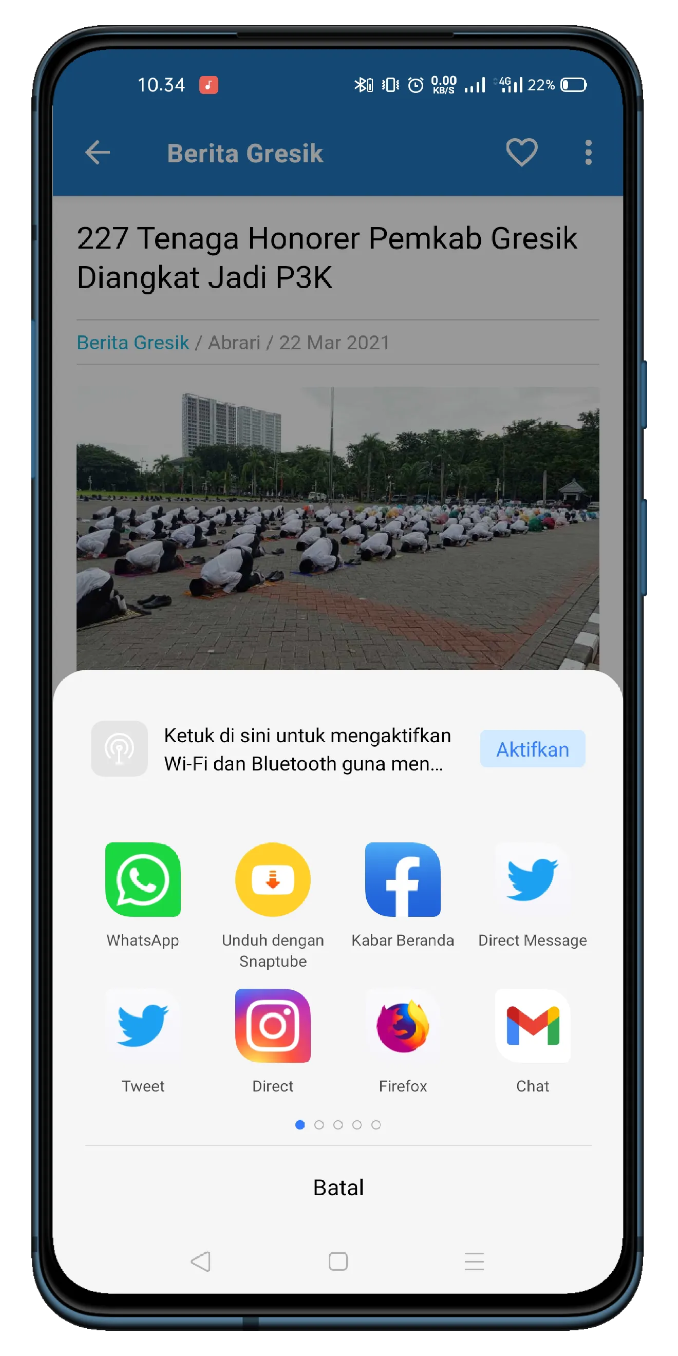 Kabar Jatim : Berita Daerah Pr | Indus Appstore | Screenshot