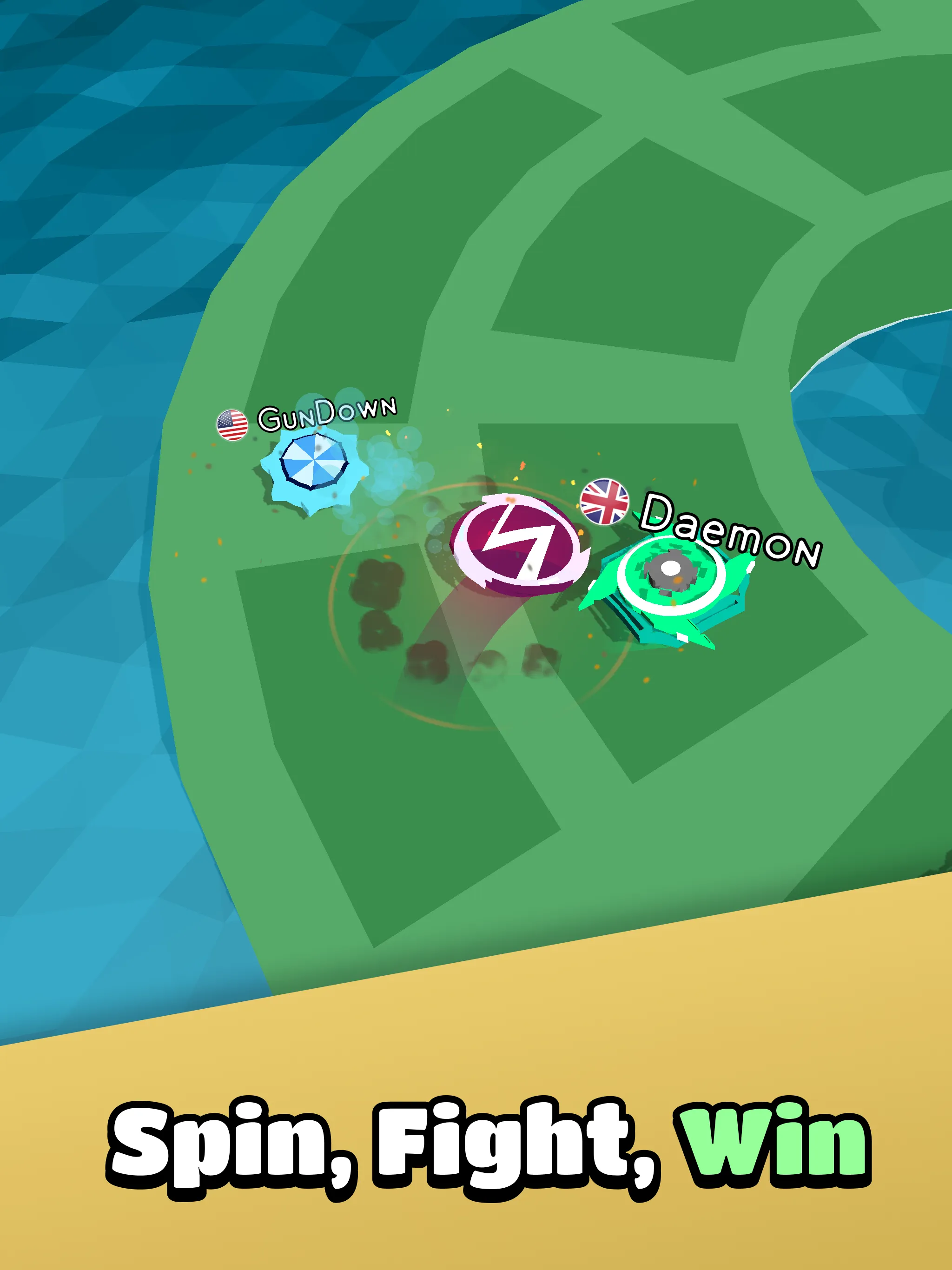 Tops.io - BlazeBlade Arena | Indus Appstore | Screenshot