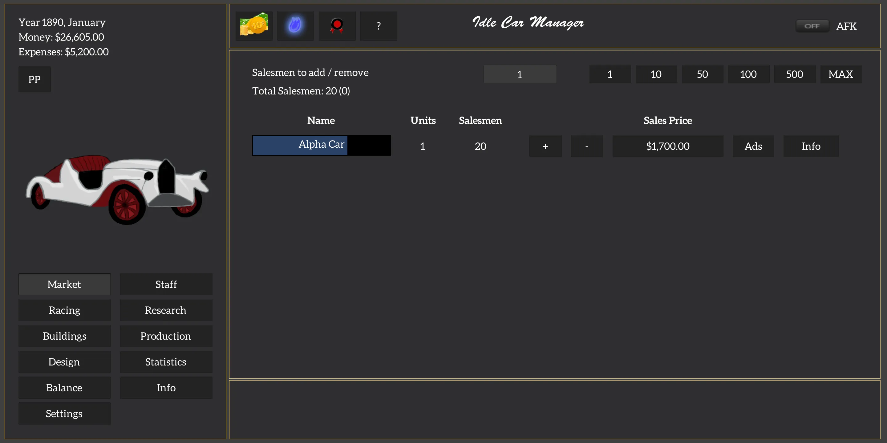 Idle Car Manager | Indus Appstore | Screenshot