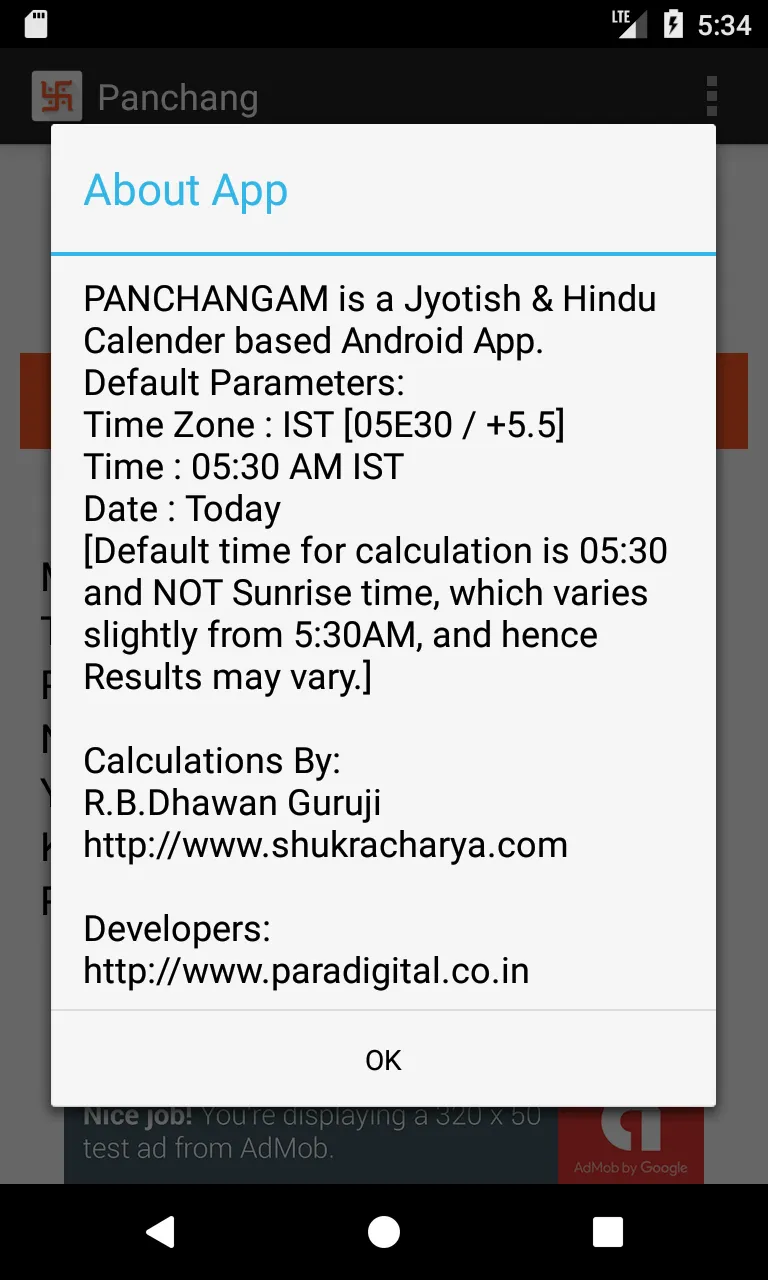 Panchang.Click - Hindu Calenda | Indus Appstore | Screenshot