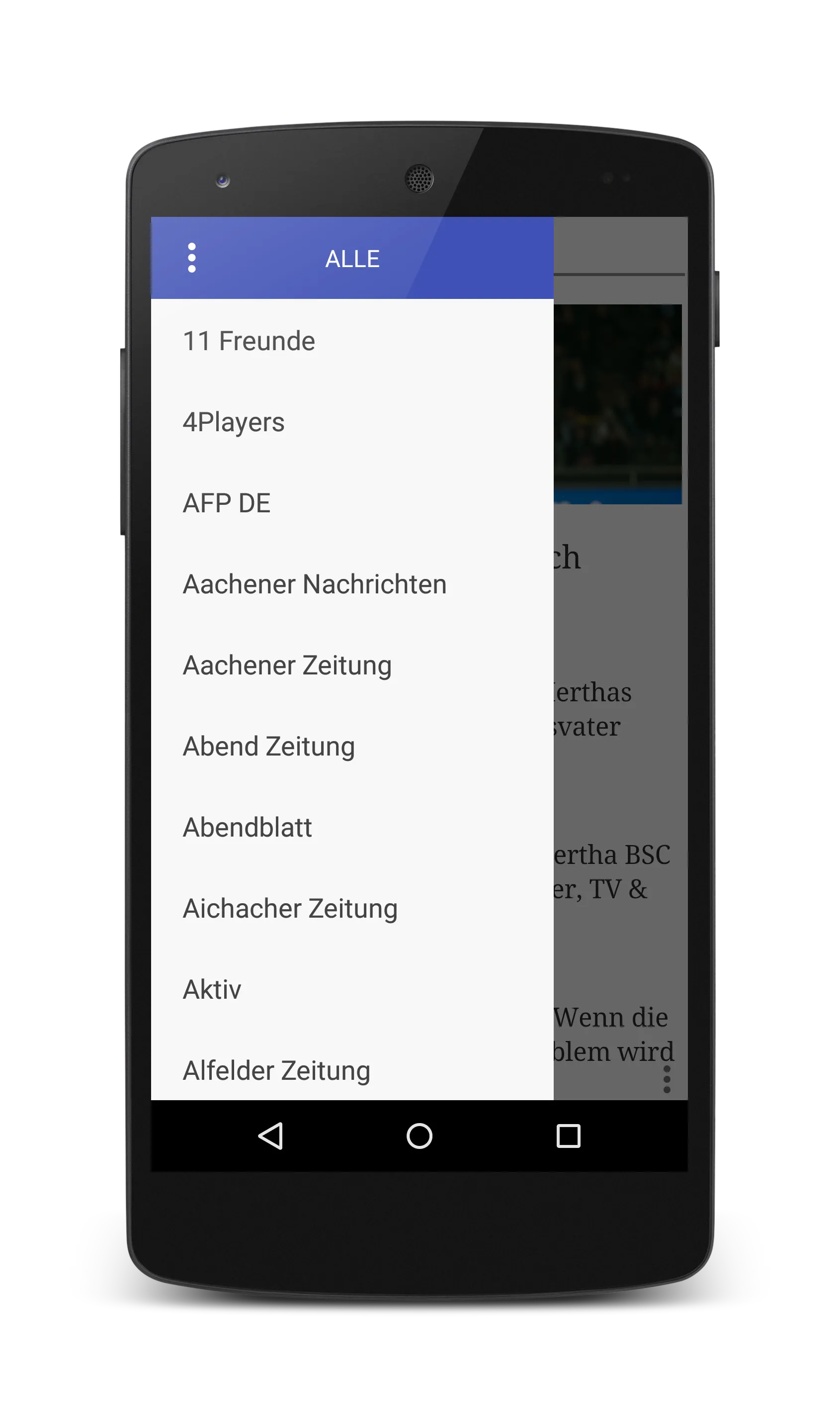 Deutsche Zeitungen | Indus Appstore | Screenshot