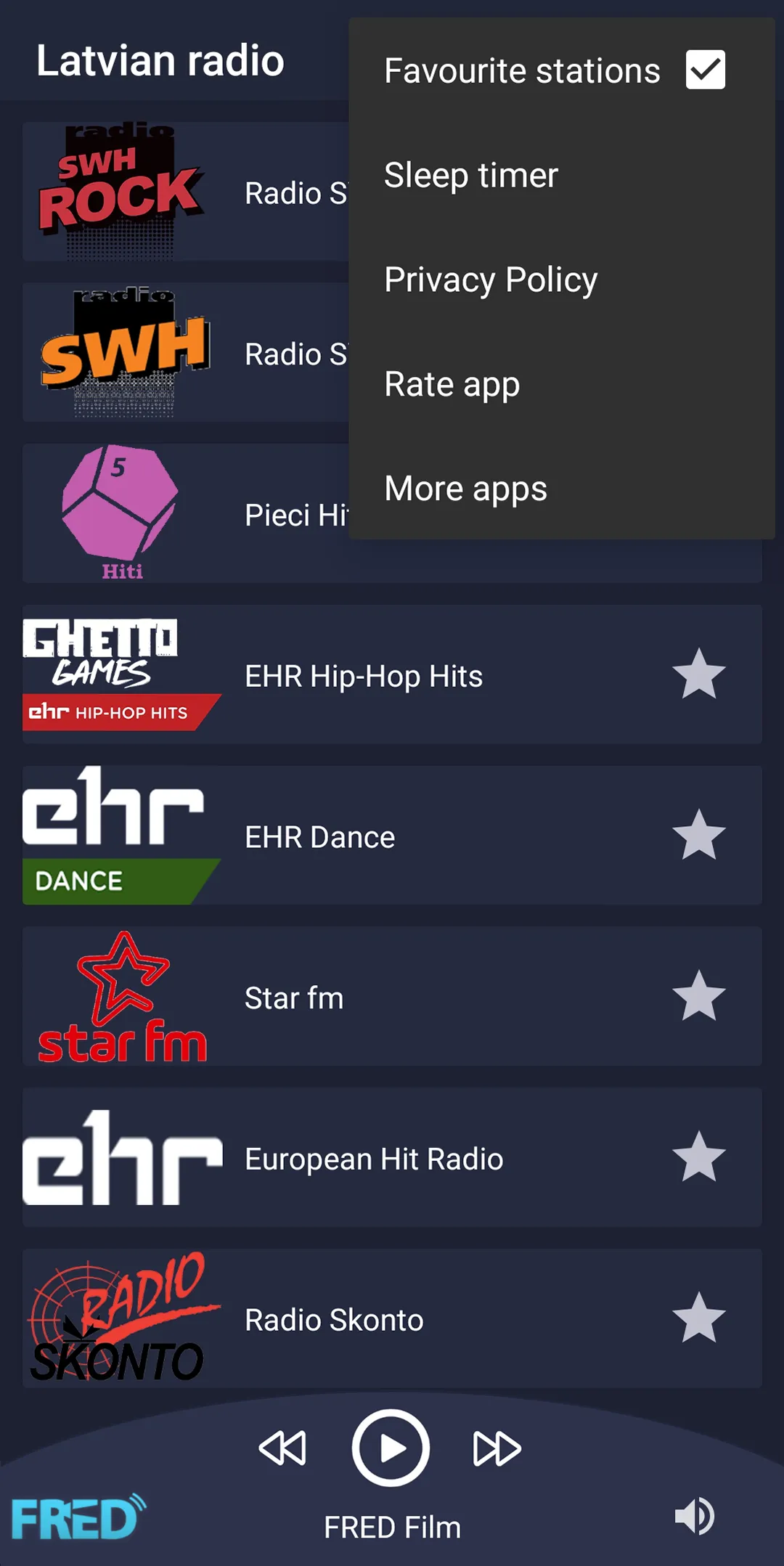 Online Latvian Radio | Indus Appstore | Screenshot