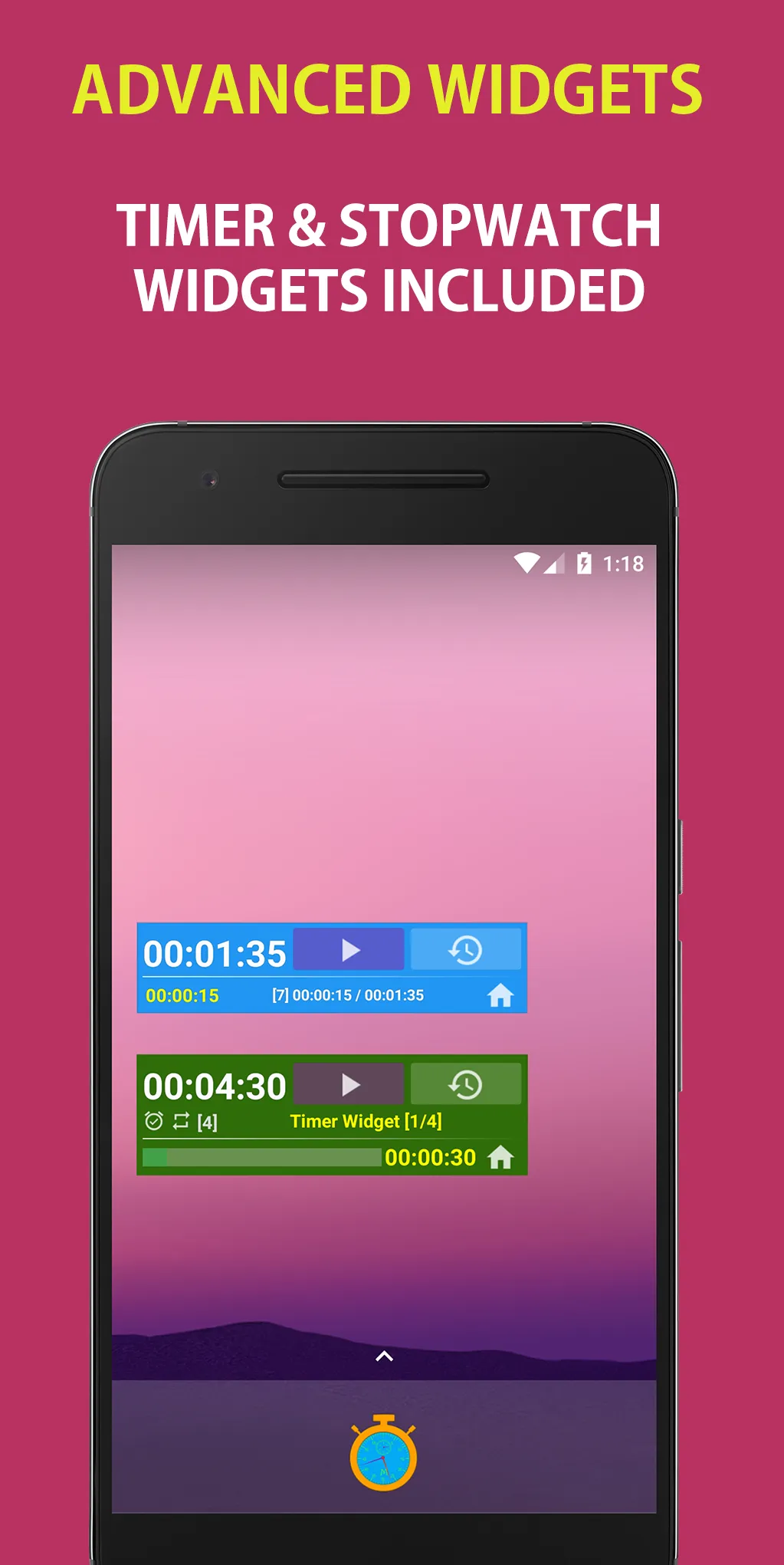 Multi Timer and Stopwatch | Indus Appstore | Screenshot