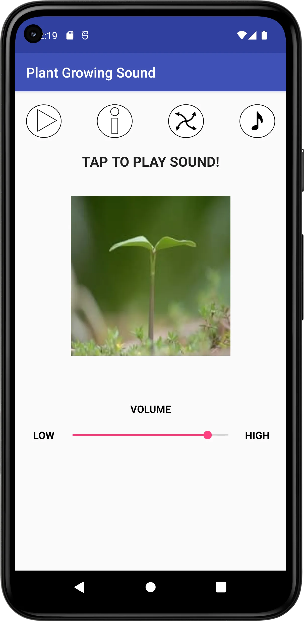 Plant Growing Sound | Indus Appstore | Screenshot