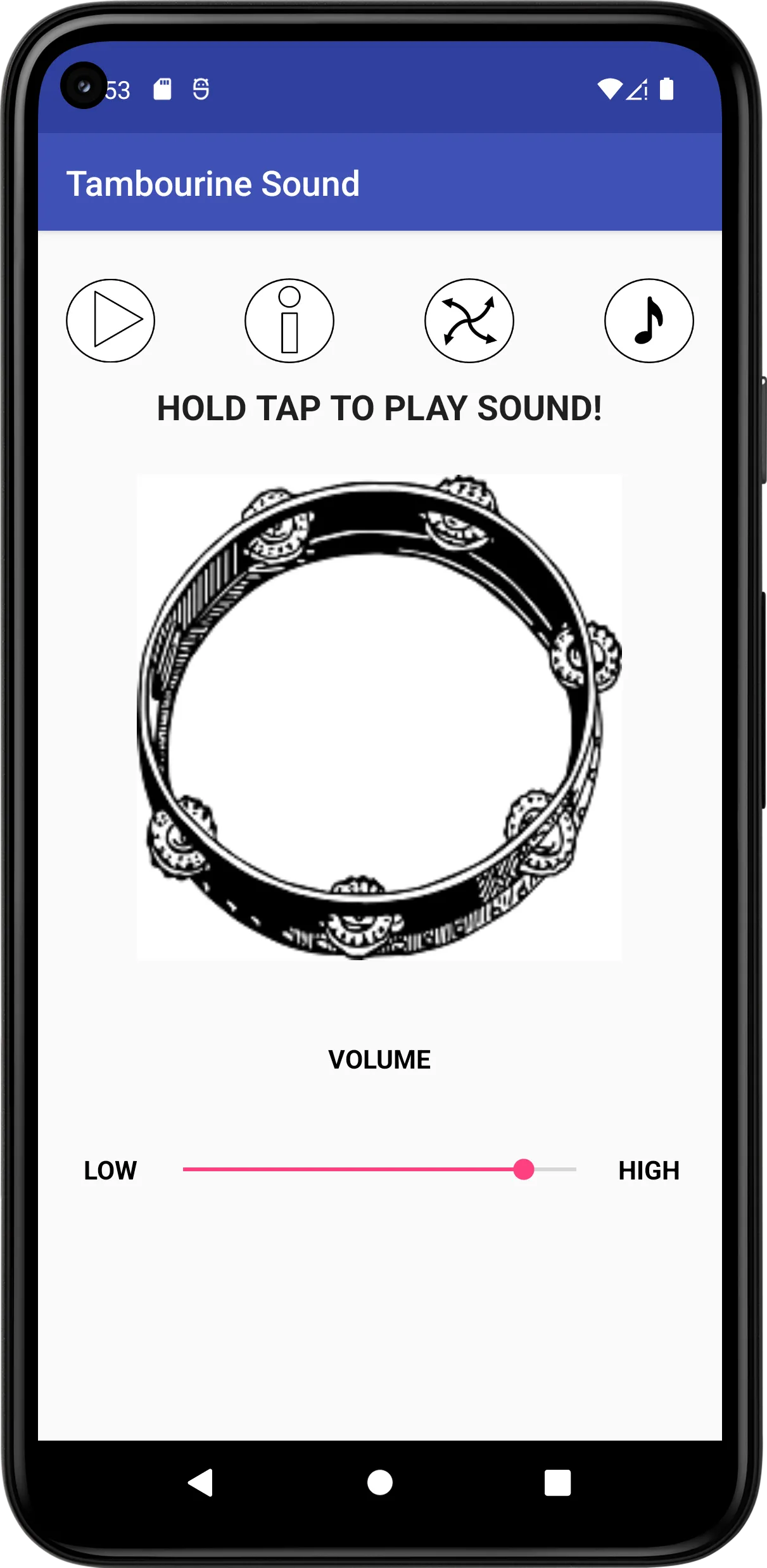 Tambourine Sound | Indus Appstore | Screenshot