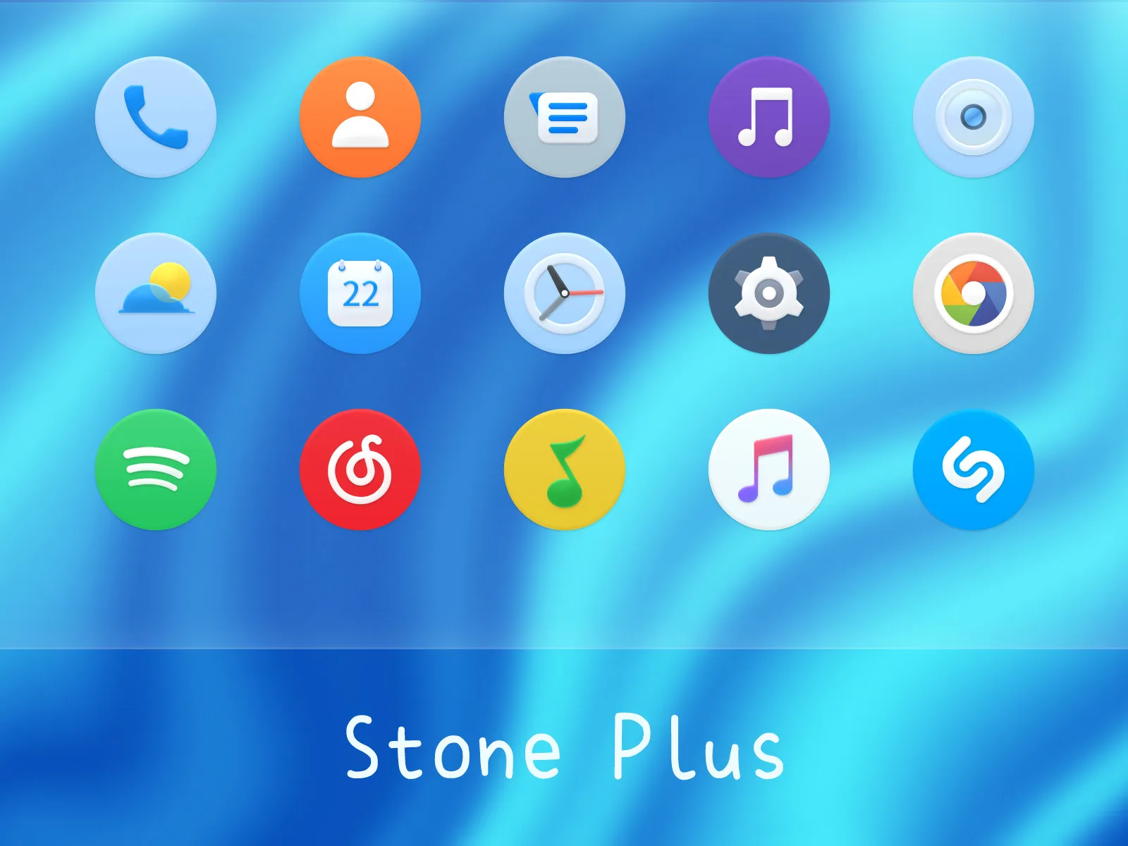 Stone Plus - Icon Pack | Indus Appstore | Screenshot