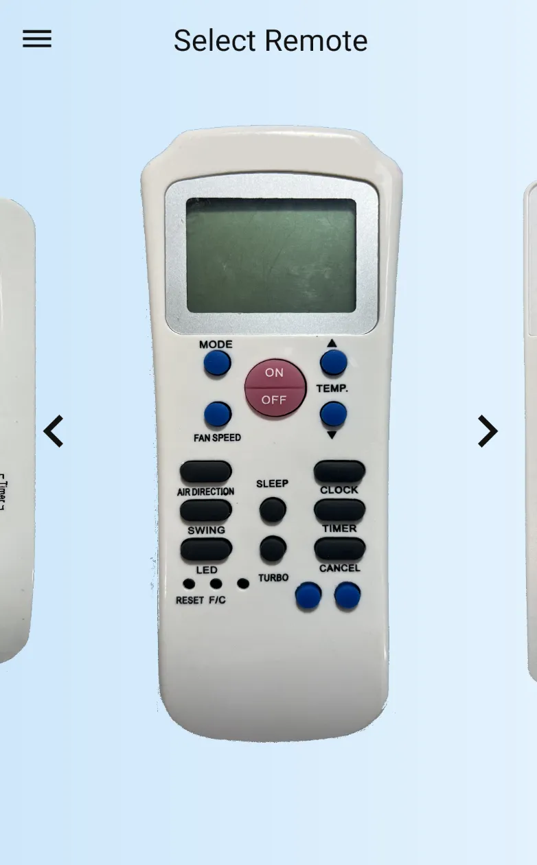 Remote for Carrier AC | Indus Appstore | Screenshot