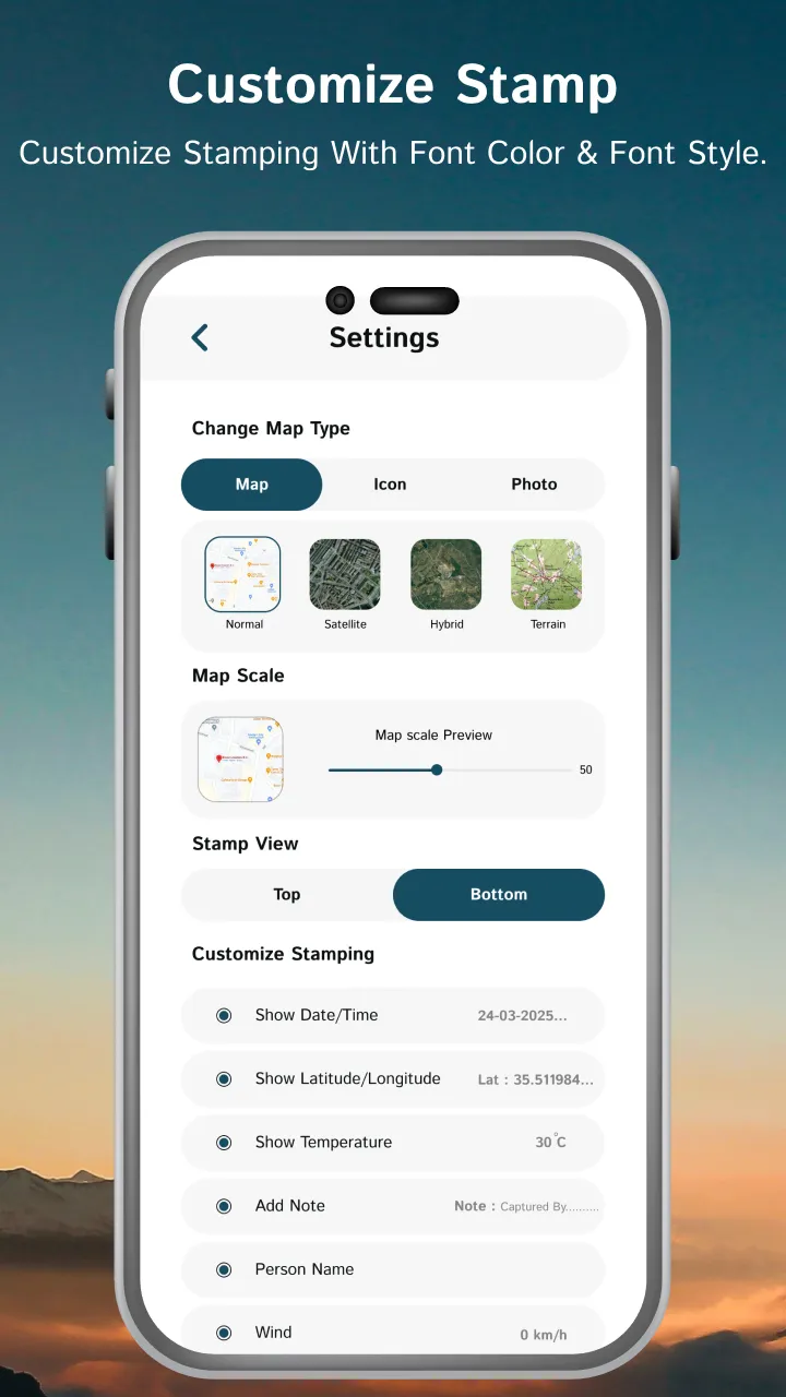 GPS Map Photo - Location Stamp | Indus Appstore | Screenshot