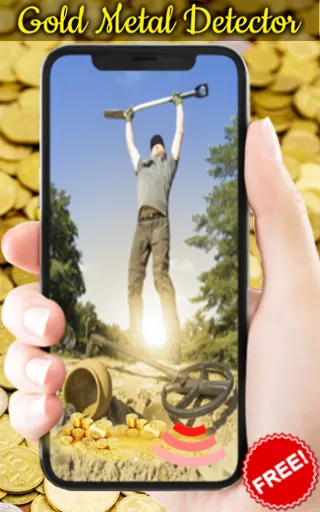 Gold Metal Detector StudFinder | Indus Appstore | Screenshot