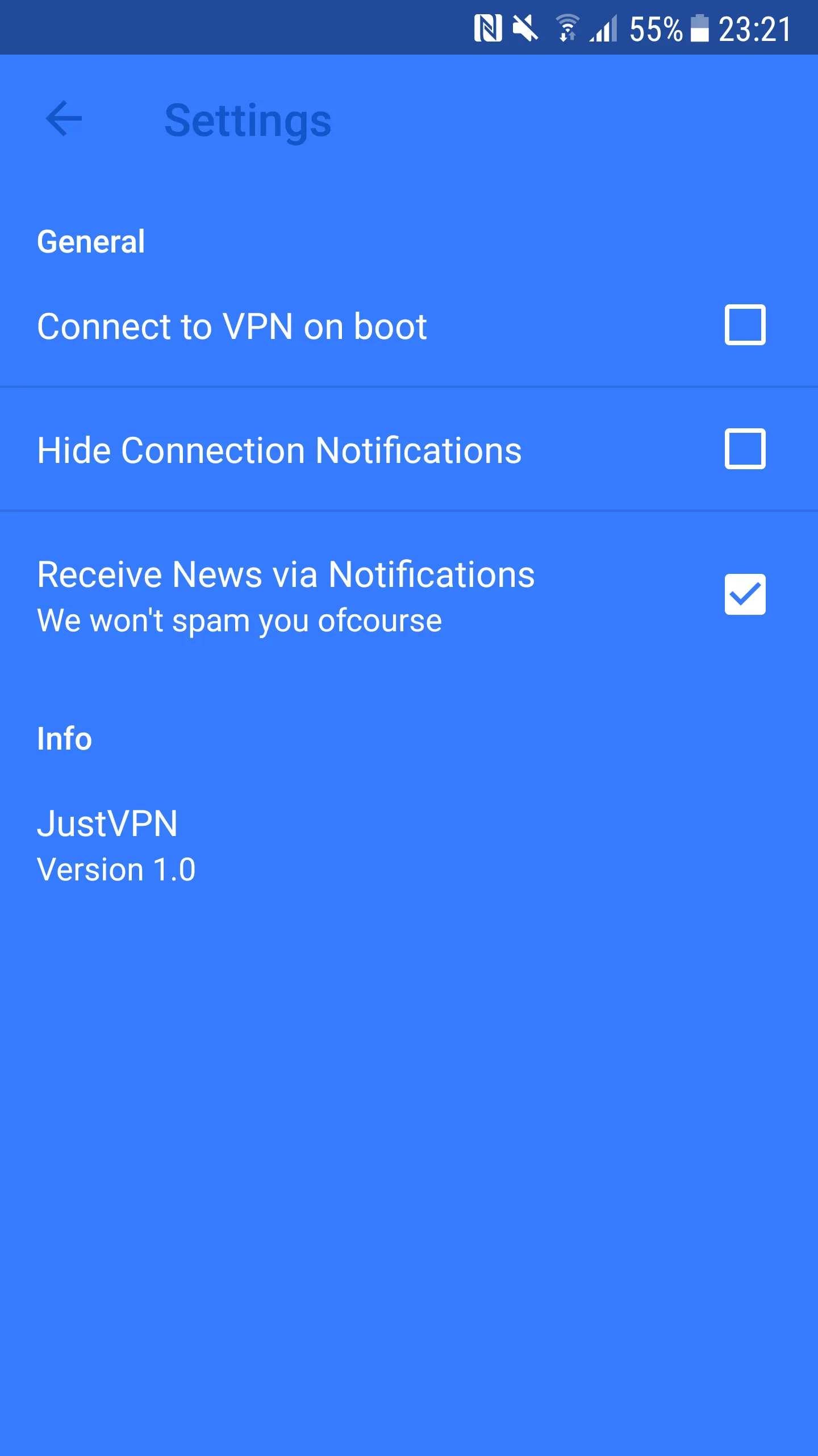 VPN high speed proxy - justvpn | Indus Appstore | Screenshot