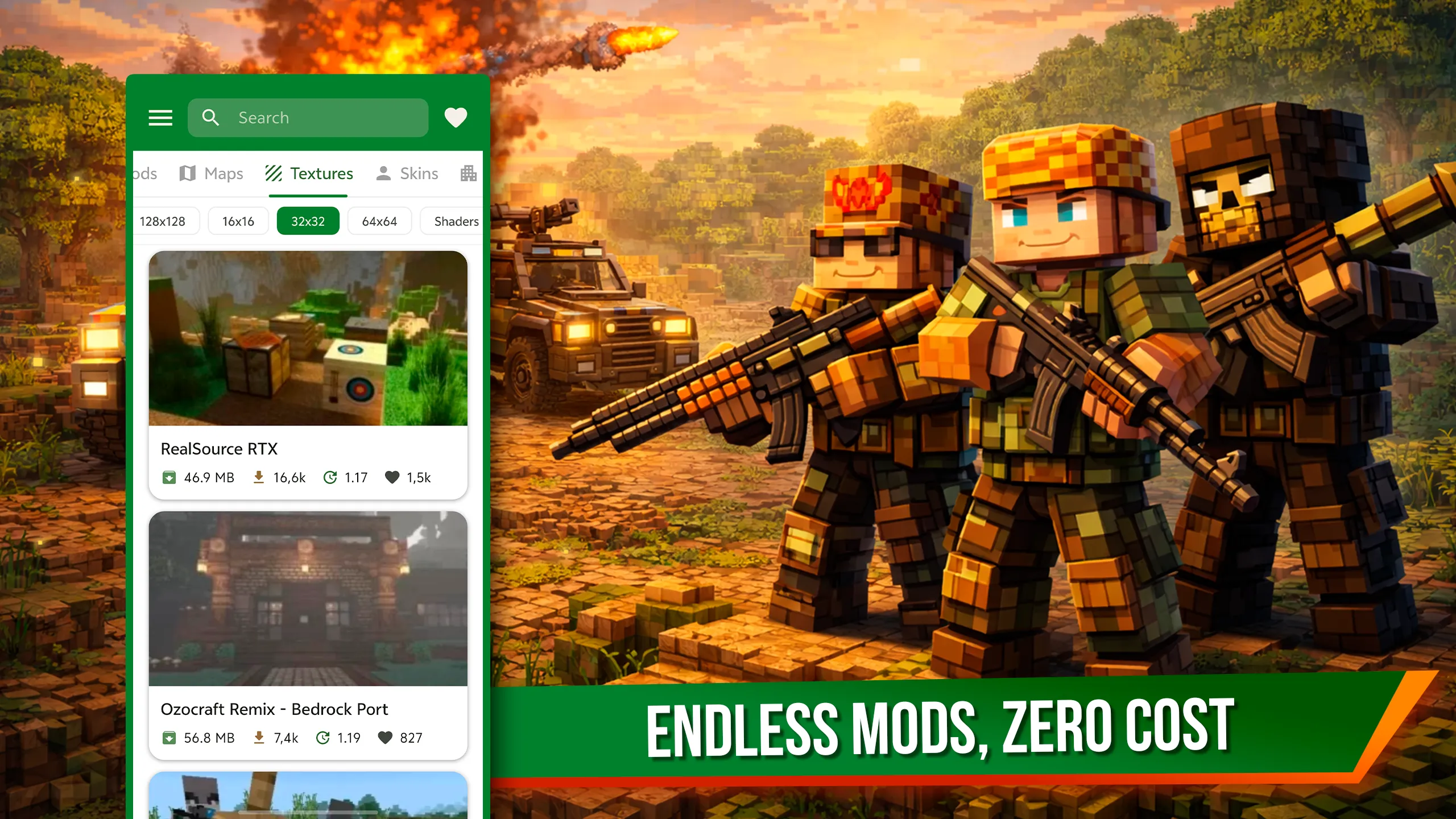 Addons and Mods for Minecraft | Indus Appstore | Screenshot